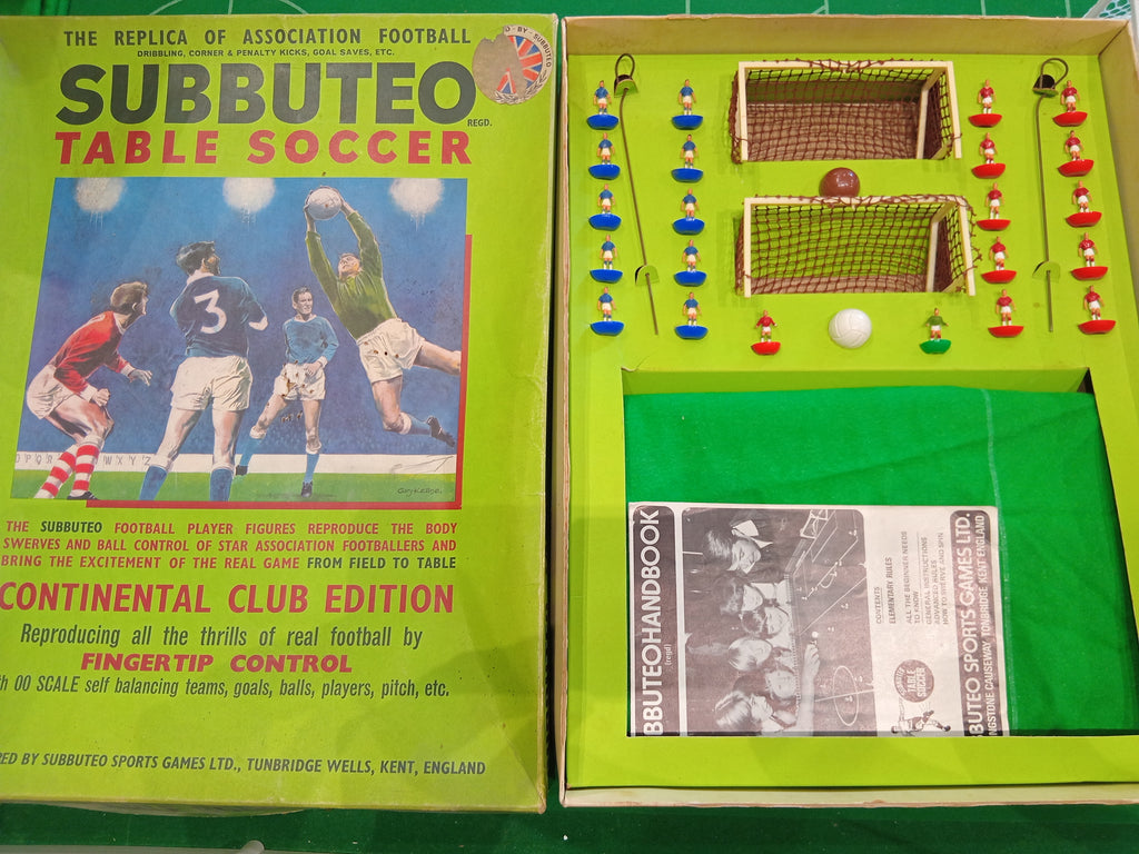 Subbuteo set box Club Edition anni '70 - miniature walker
