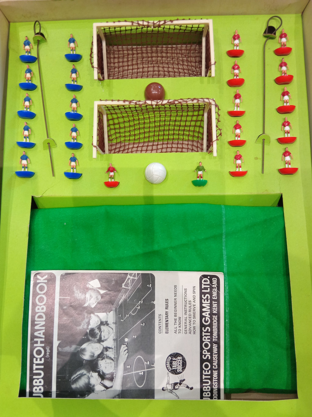 Subbuteo set box Club Edition anni '70 - miniature walker