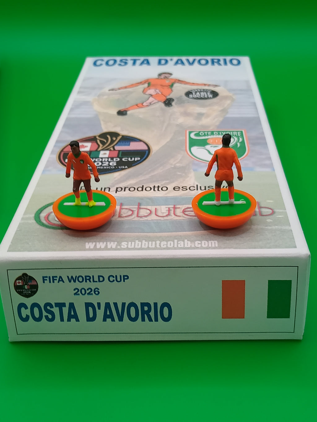 Subbuteo collana mondiali 2026 Costa D'Avorio - dipinta a mano