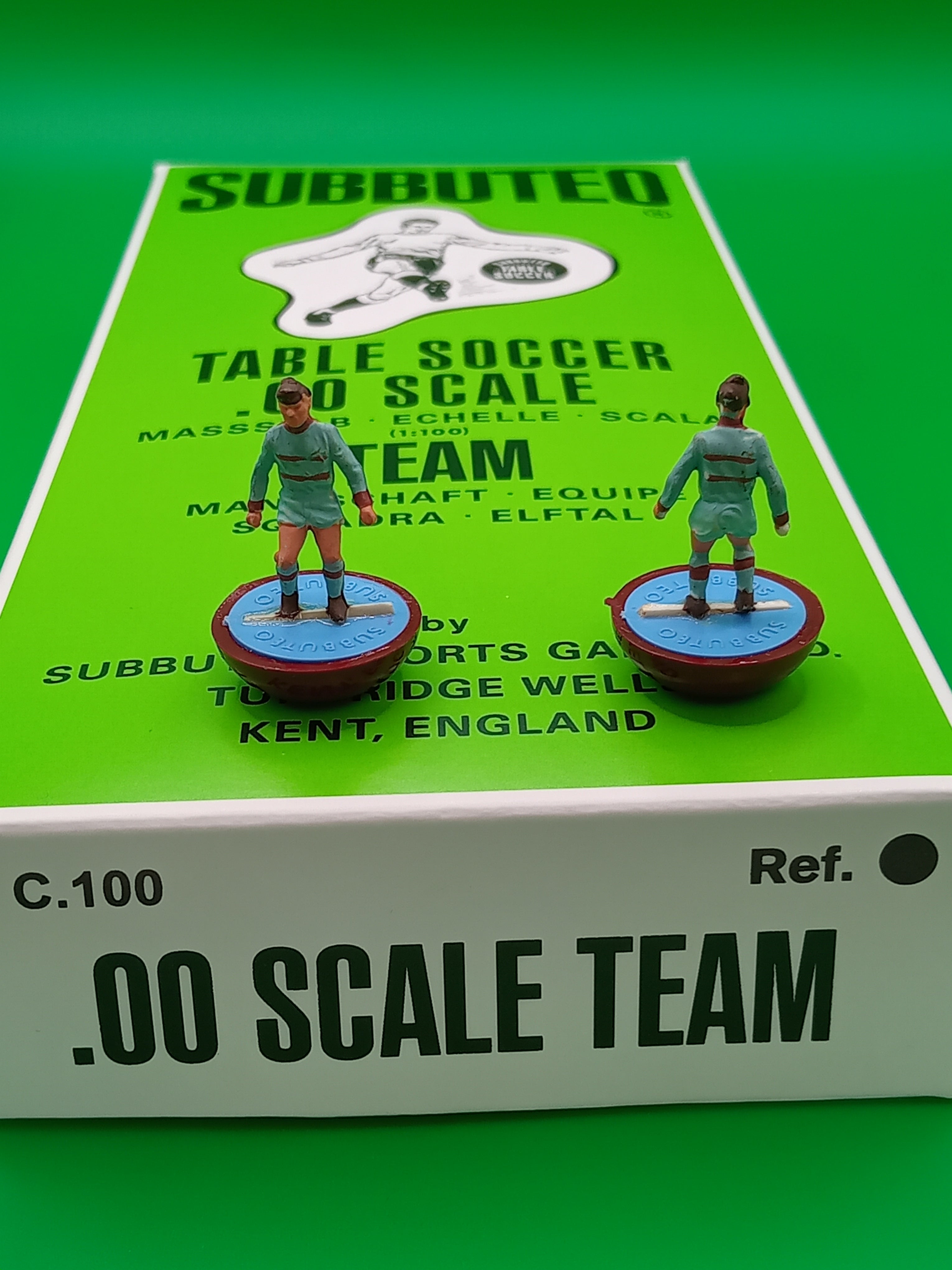 Subbuteo squadra hw West Ham ridipinta