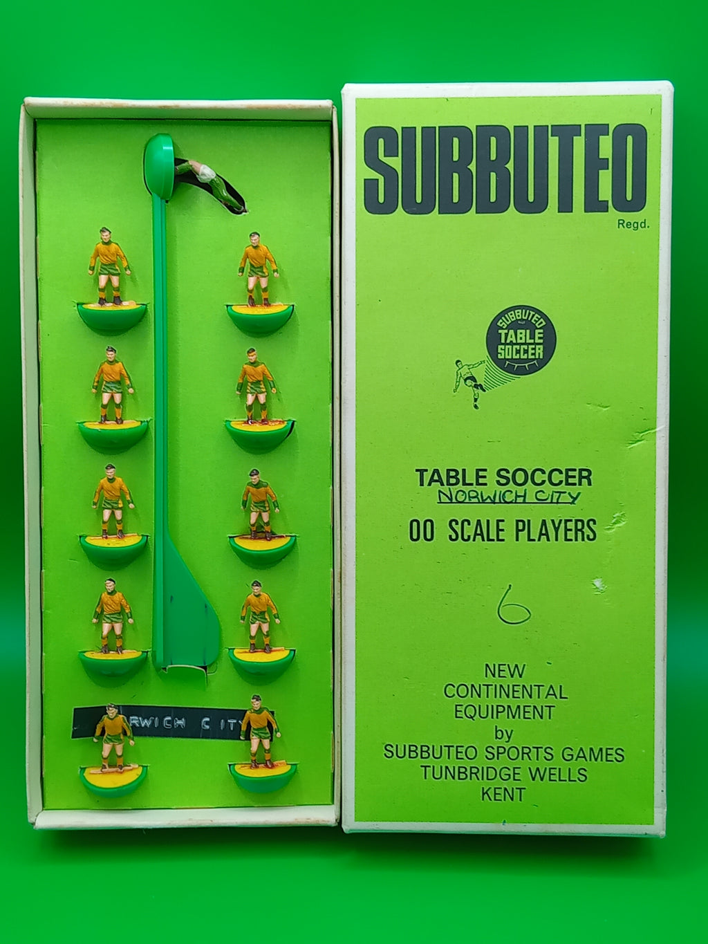 Subbuteo squadra hw Norwich ref. 28