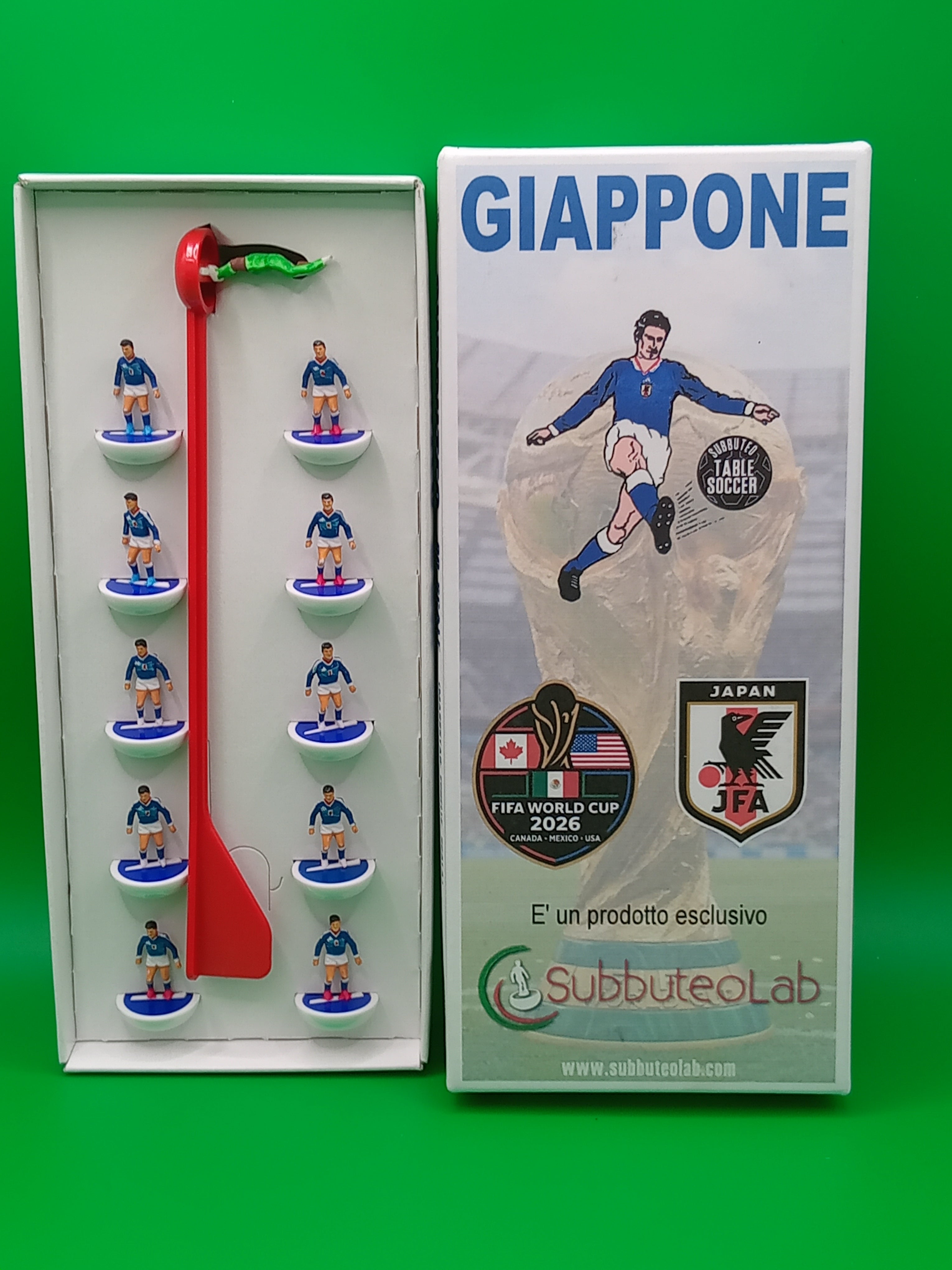 Subbuteolab collana mondiali 2026 Giappone - dipinta a mano