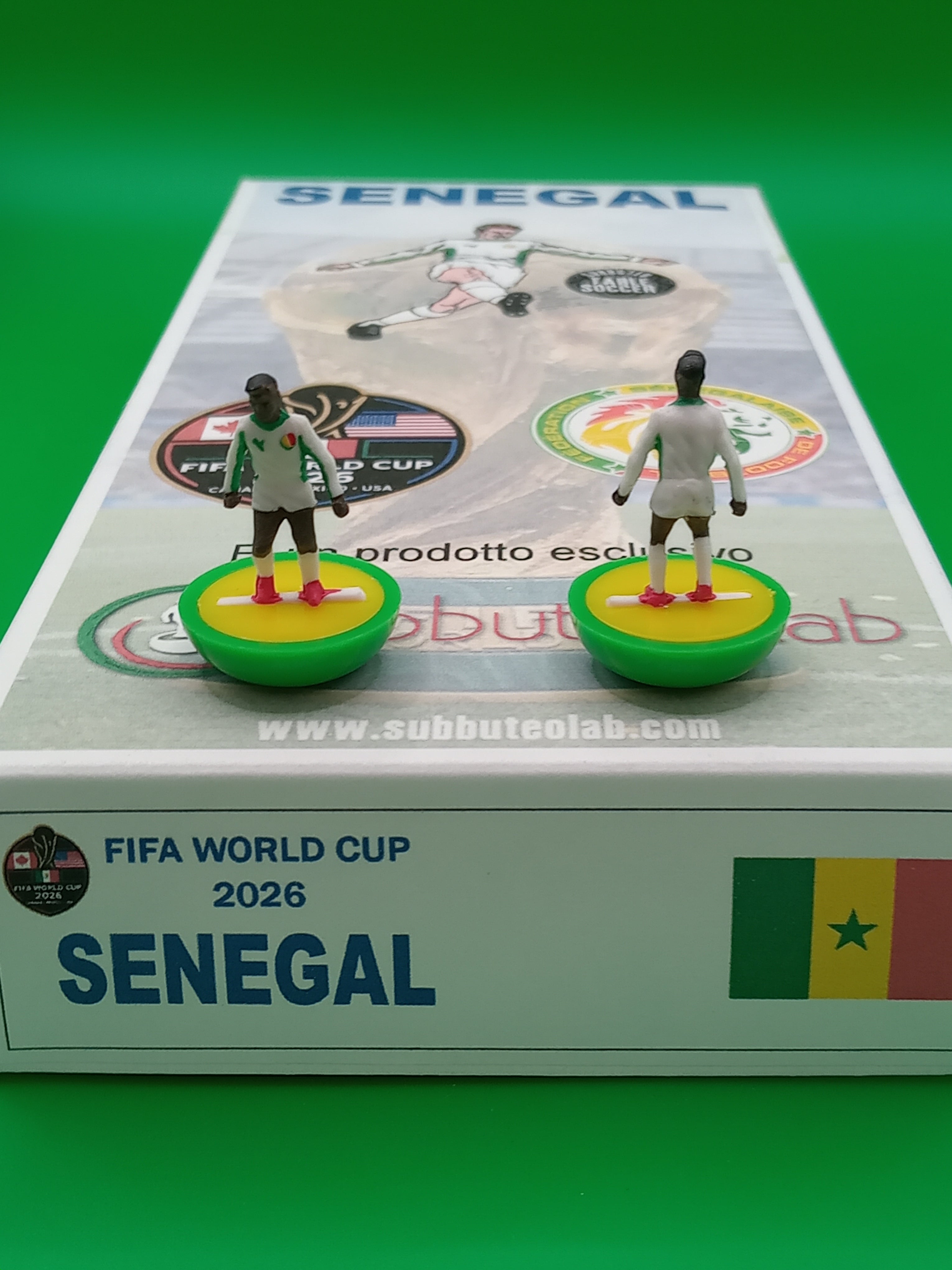 Subbuteolab collana mondiali 2026 Senegal - dipinta a mano