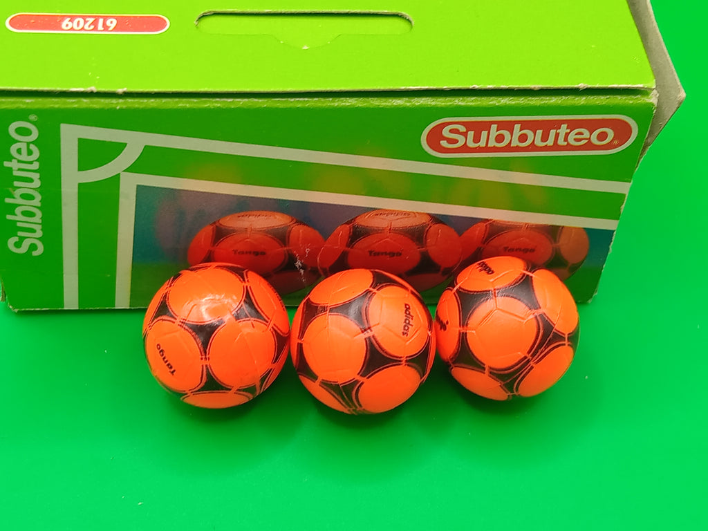 Subbuteo box 3 palloni Tango Arancione 61209