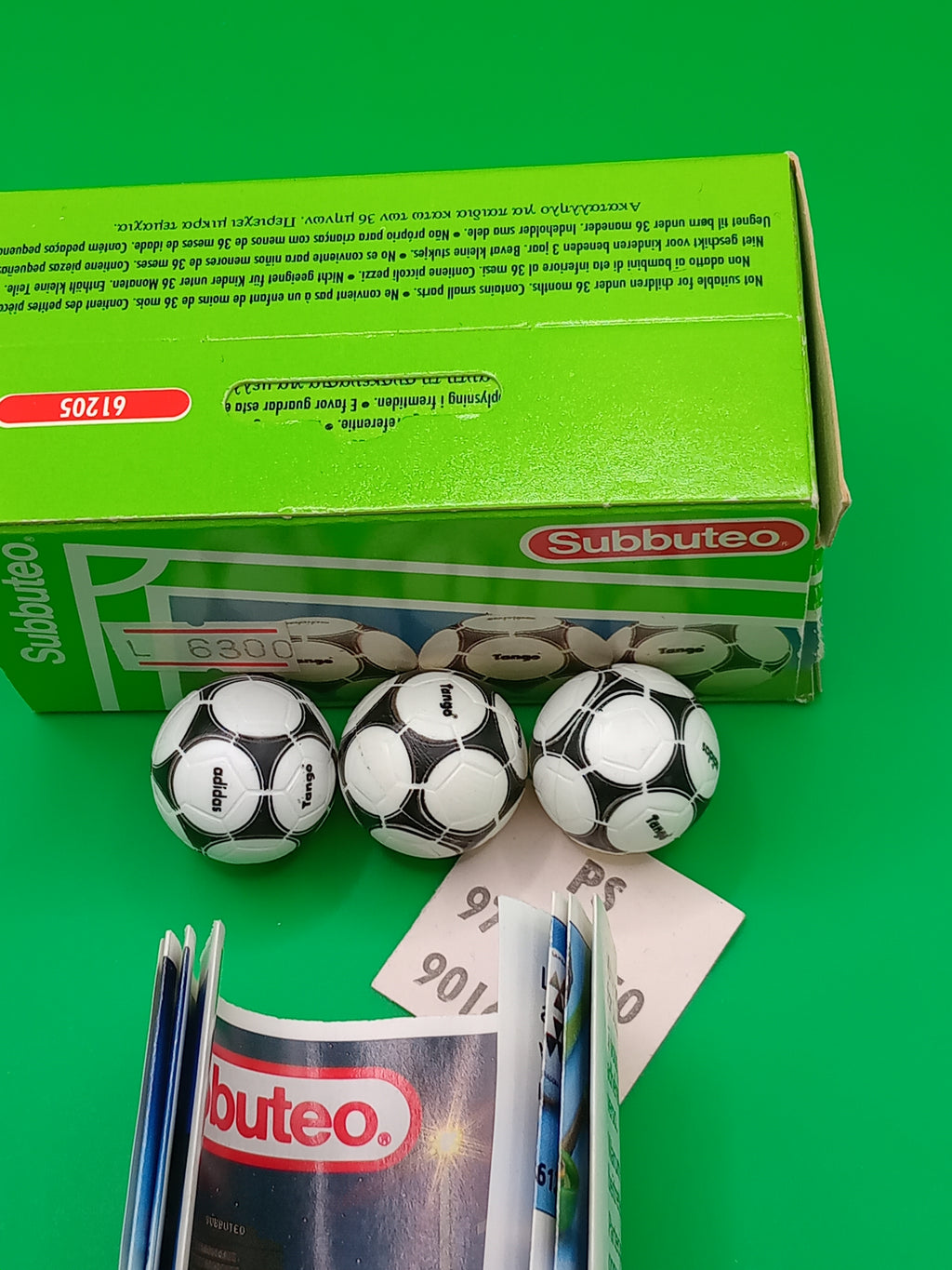 Subbuteo box 3 palloni Tango 61205