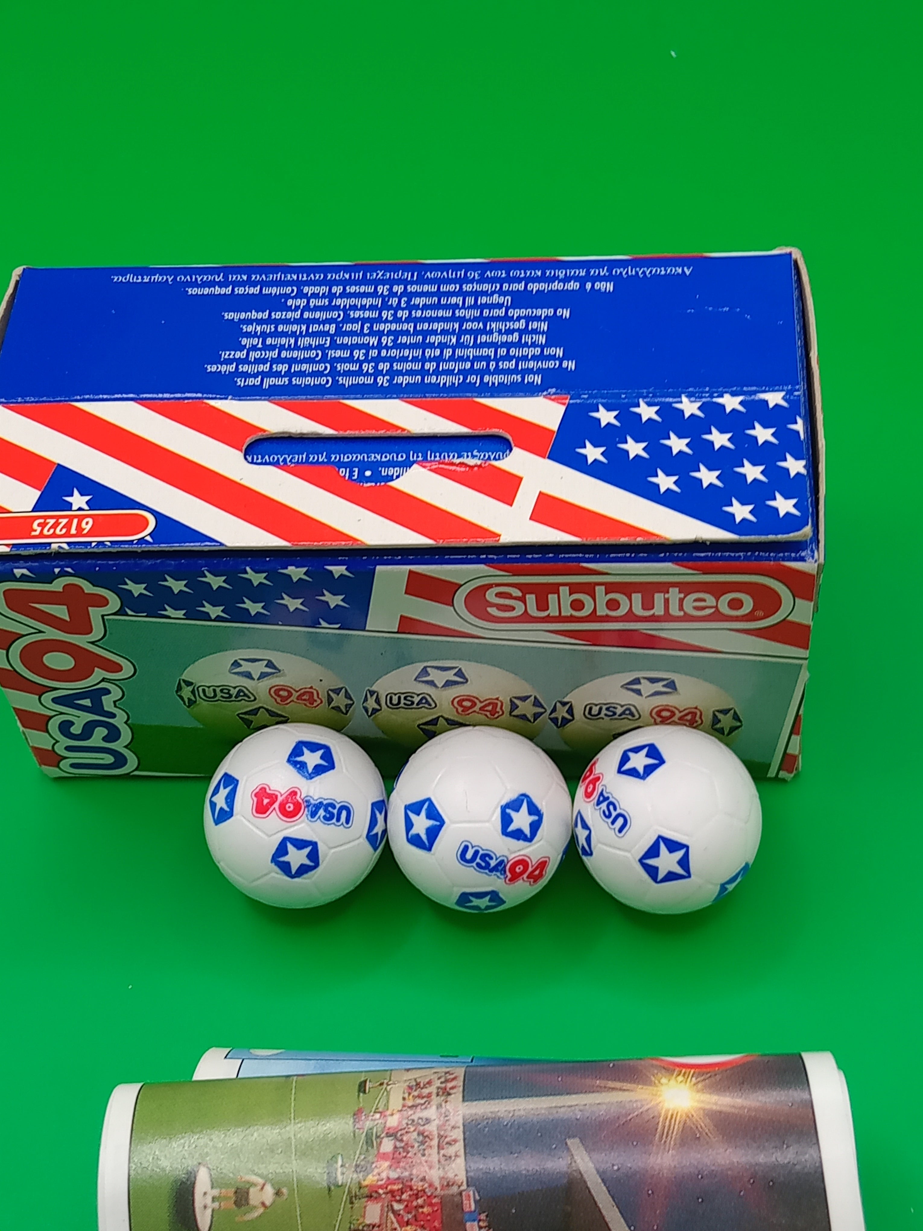 Subbuteo box 3 palloni Usa '94 61225