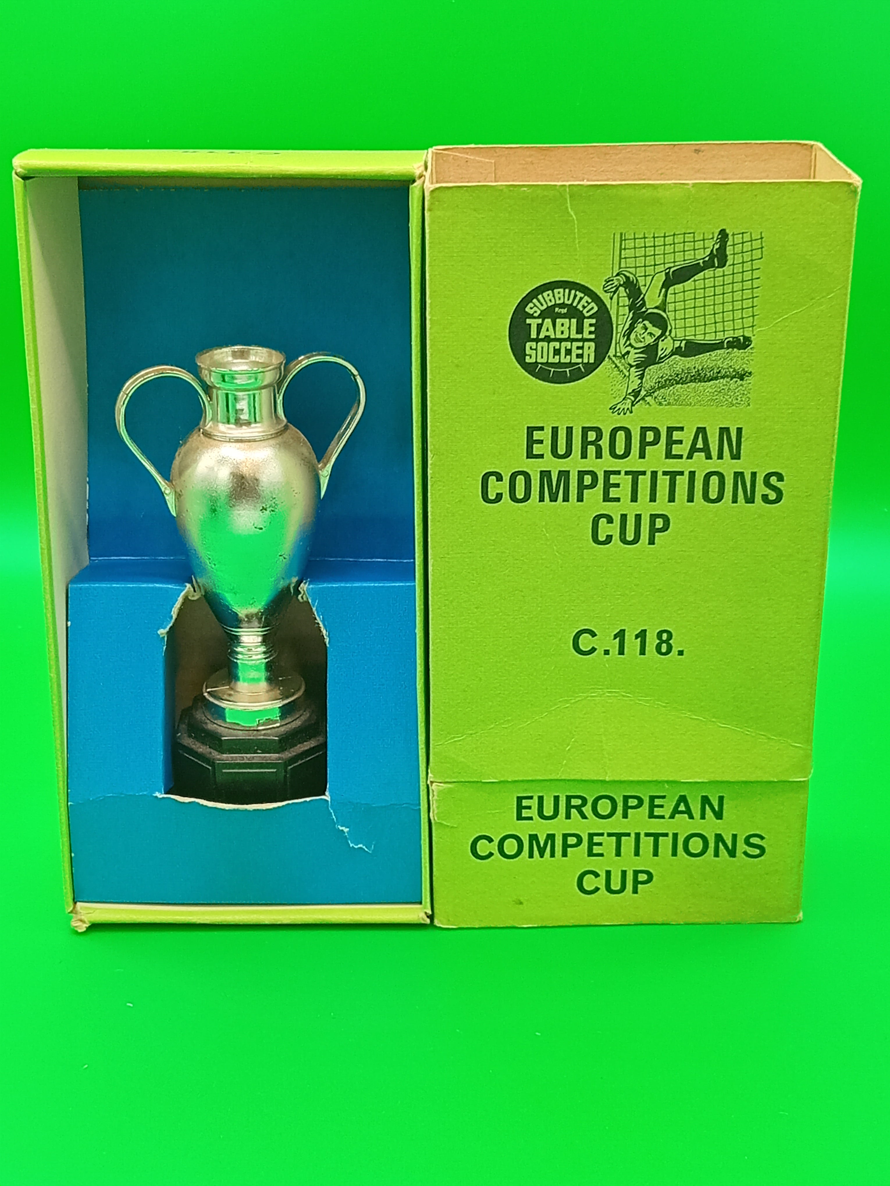 Subbuteo trofeo European Competition Cup C118