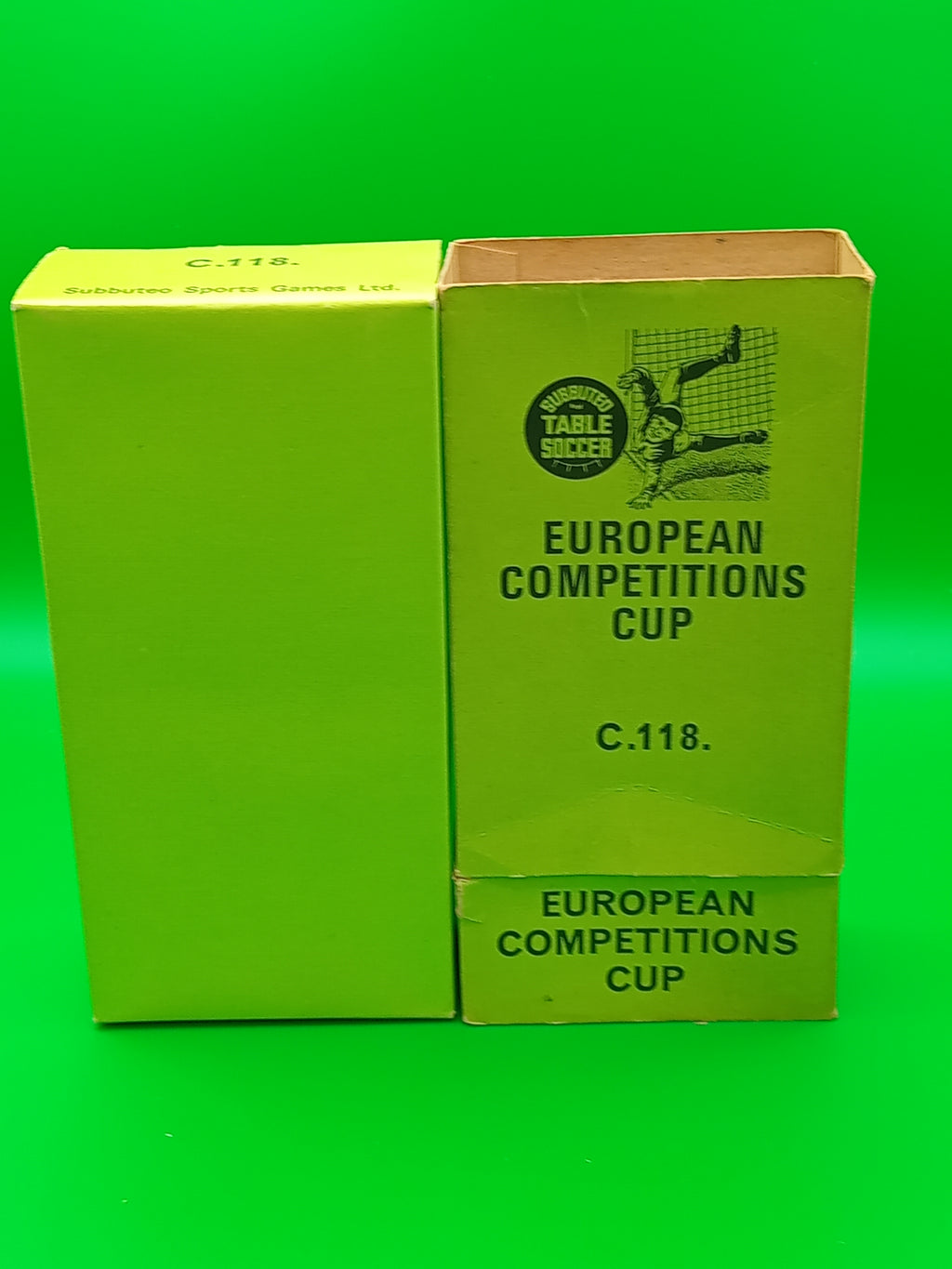 Subbuteo trofeo European Competition Cup C118