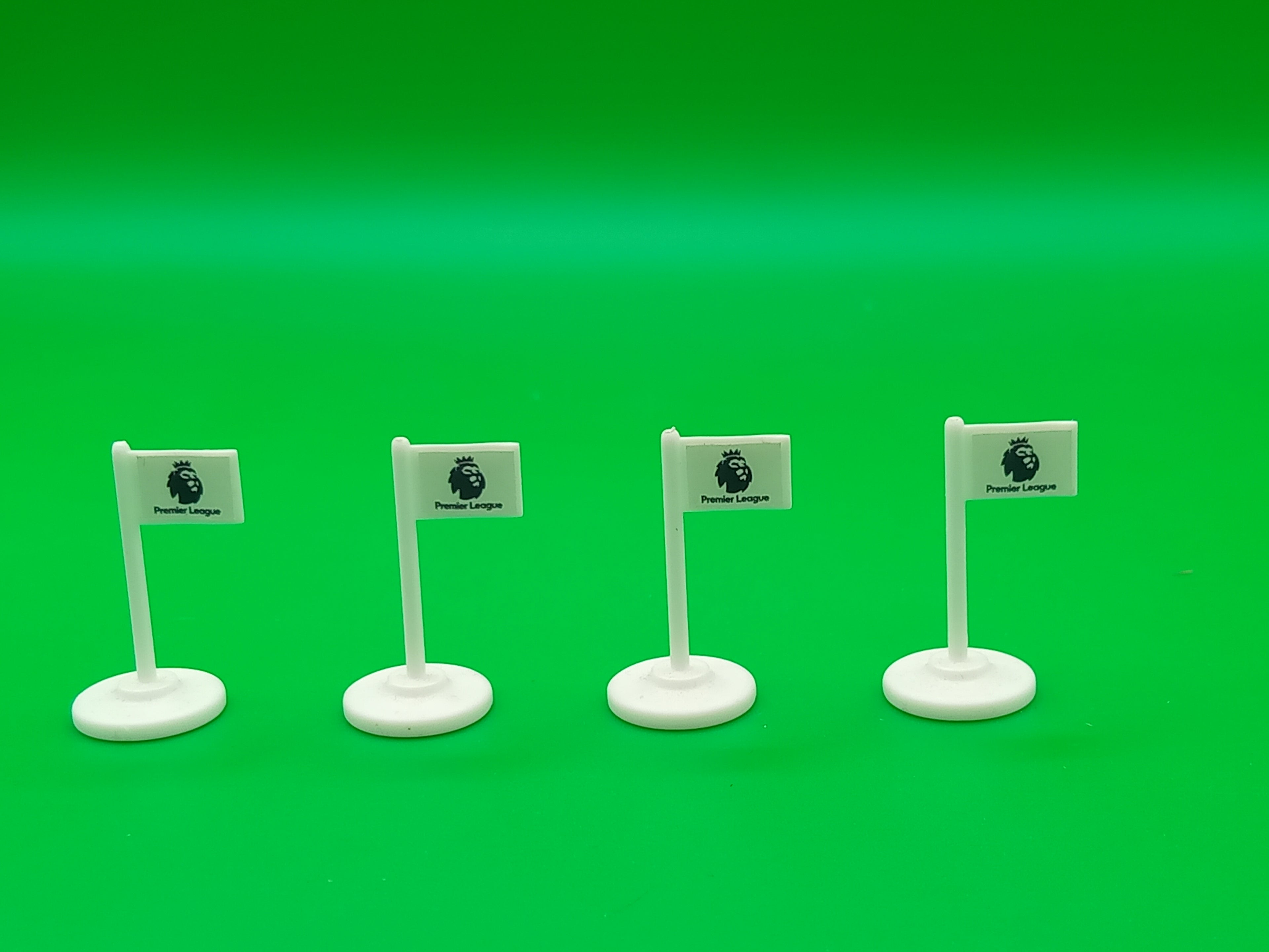 Subbuteo kit 4 bandierine corner Premier League