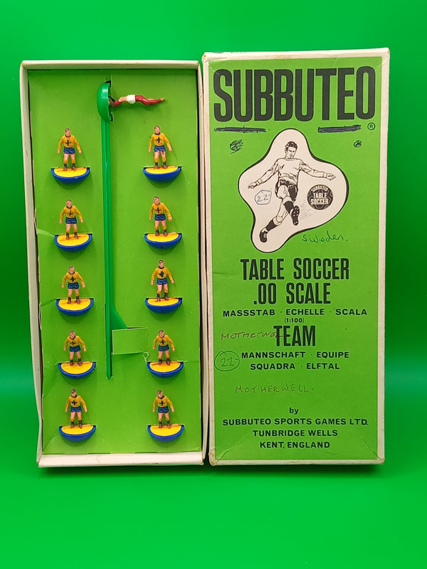 Subbuteo squadra hw Svezia ref. 162