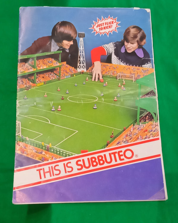 Subbuteo catalogo 'This is Subbuteo