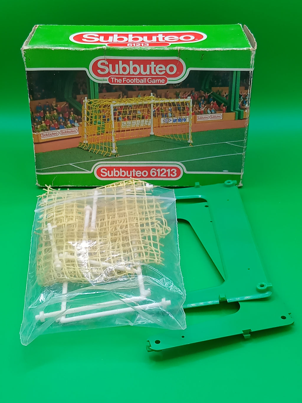 Subbuteo coppia porte World Cup 61213 - rete gialla