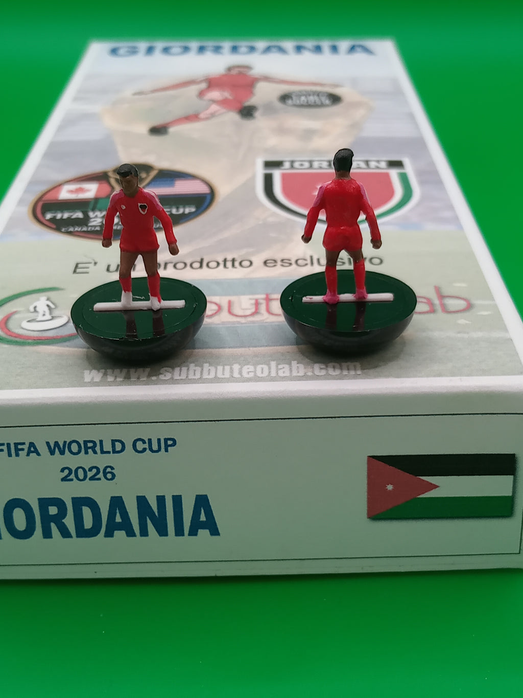 Subbuteolab collana mondiali 2026 Giordania - dipinta a mano