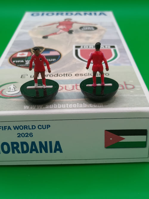 Subbuteolab collana mondiali 2026 Giordania - dipinta a mano