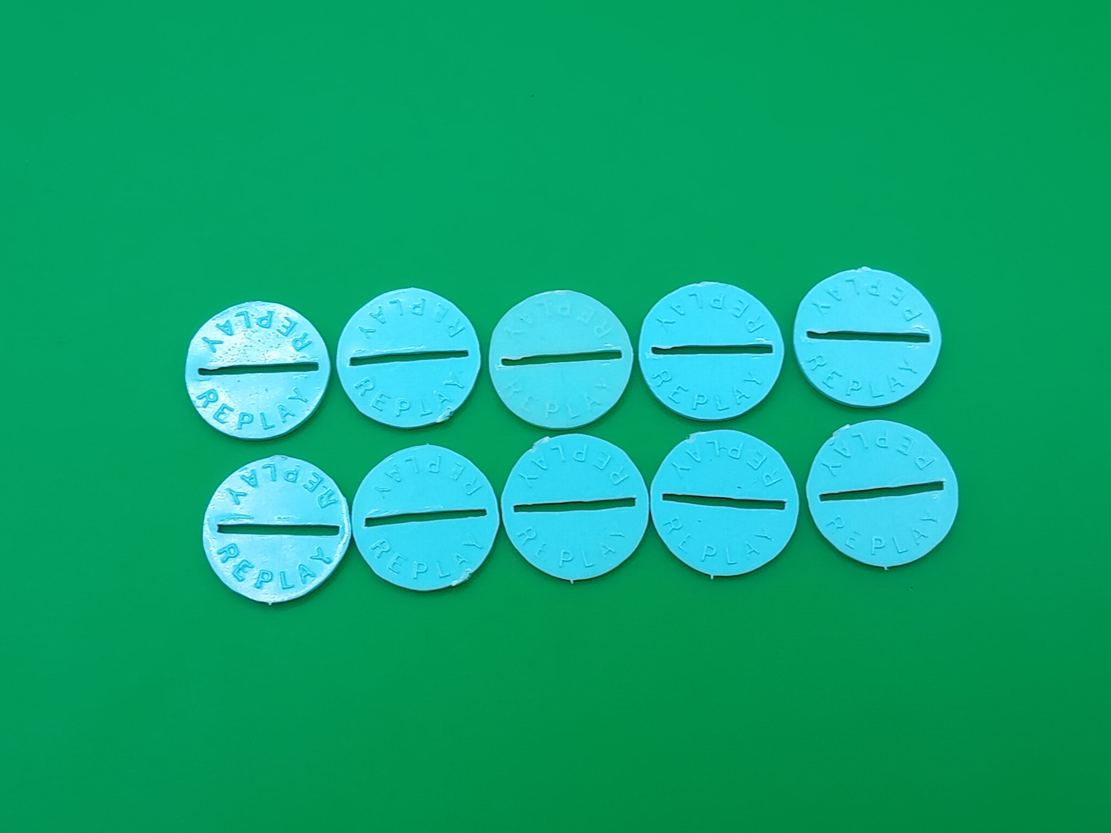 Replay kit composto da 10 inner colore azzurro