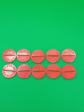 Replay kit composto da 10 inner colore rosso