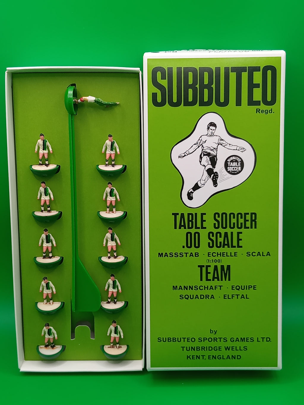 Subbuteo squadra HW Borussia M'Gladbach - ridipinta