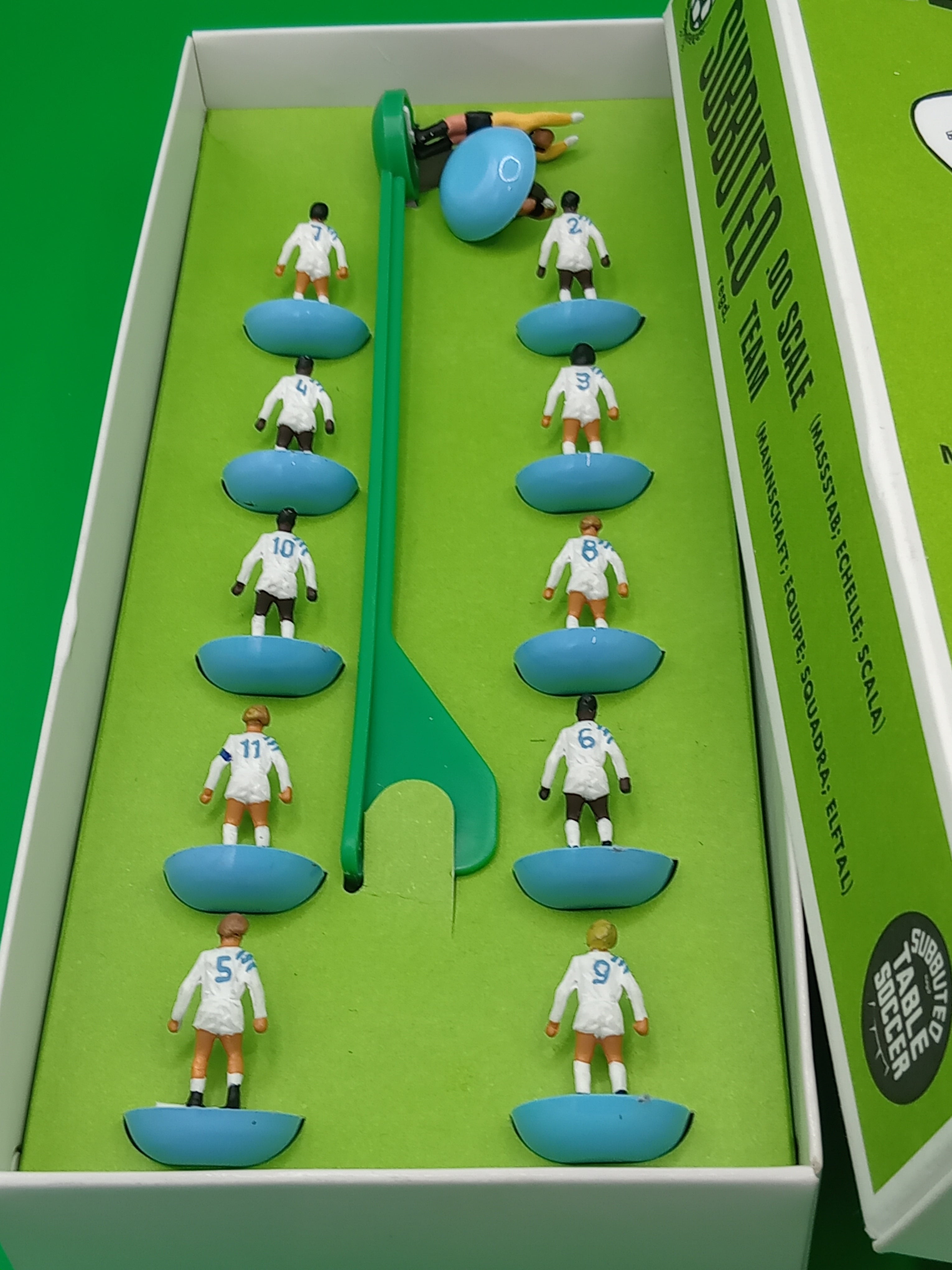 Subbuteo squadra hw Marsiglia 1993 - dipinta a mano