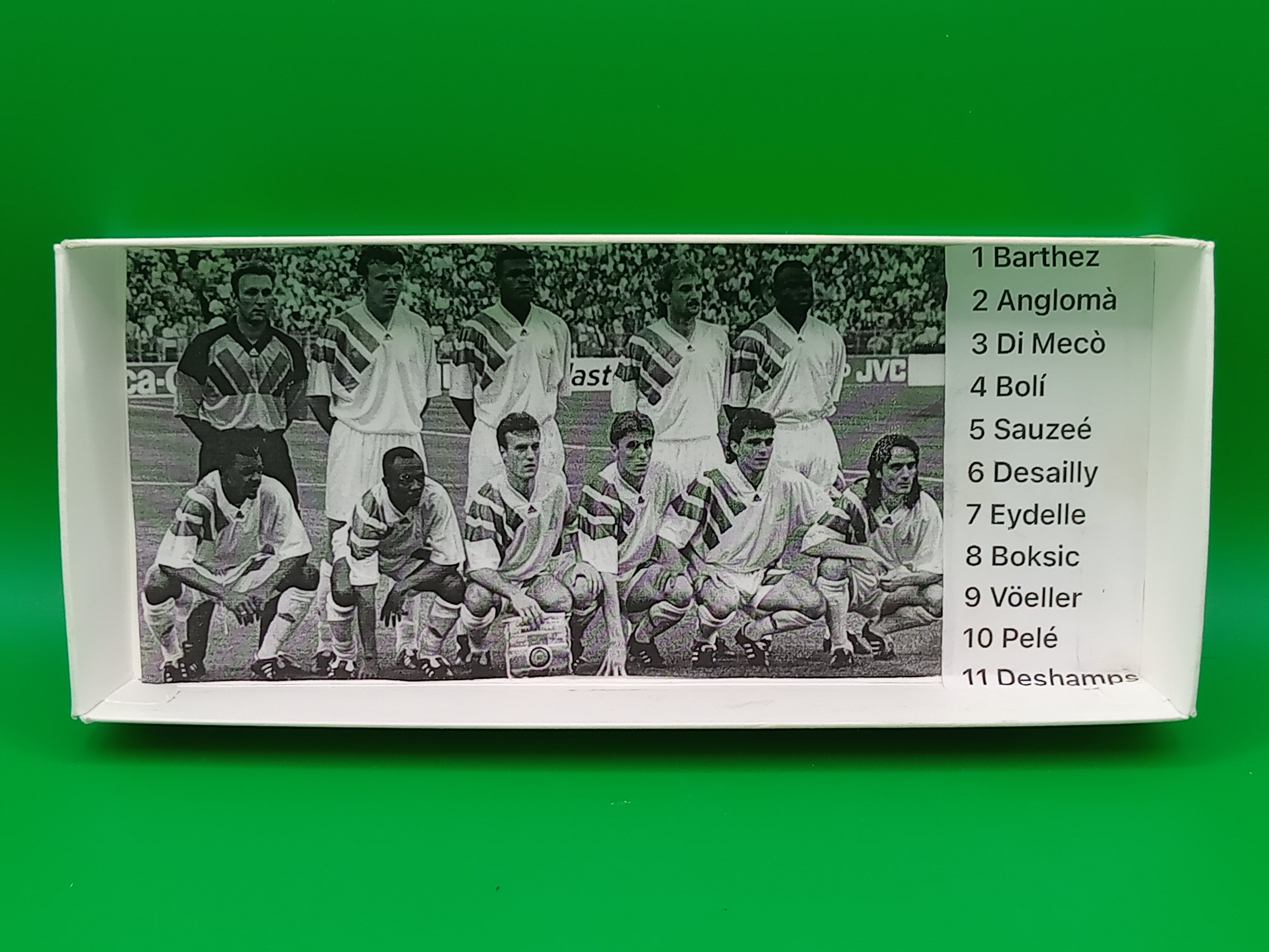 Subbuteo squadra hw Marsiglia 1993 - dipinta a mano