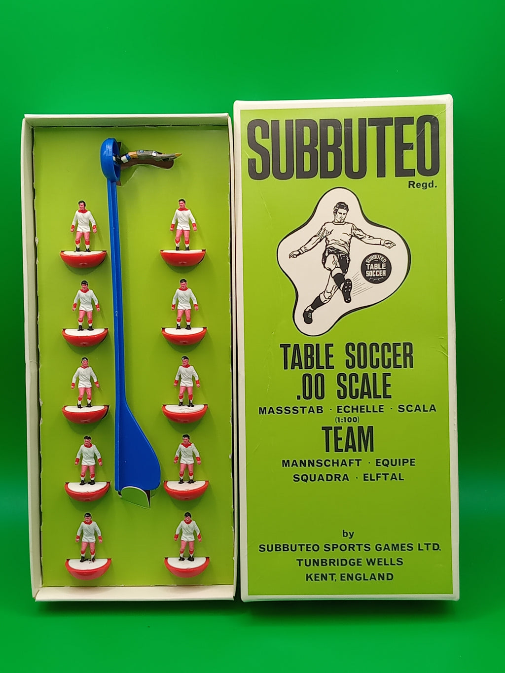 Subbuteo squadra moulded Lille - ridipinta