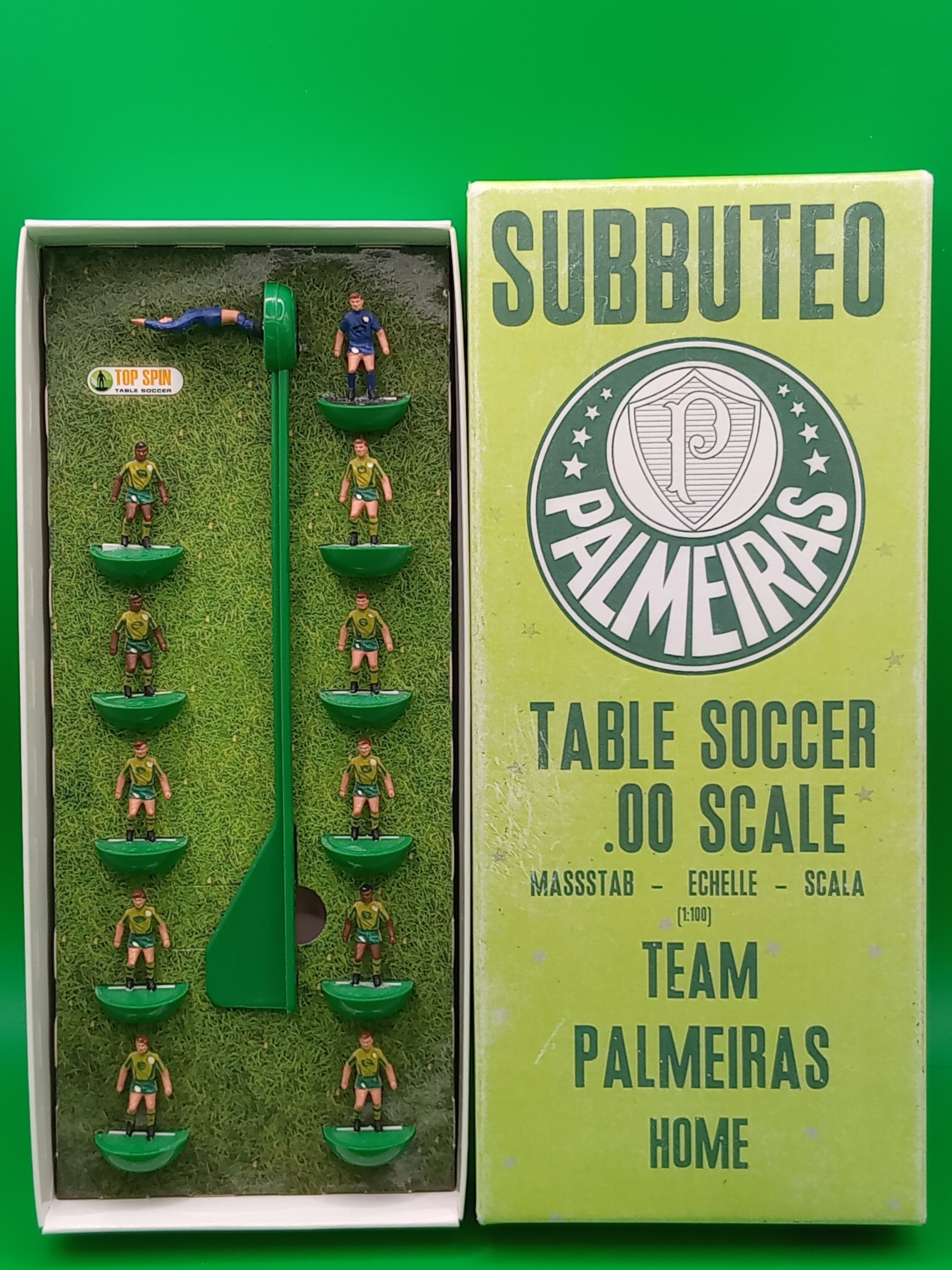 Subbuteo squadra hw Palmeiras 2nd - dipinta a mano
