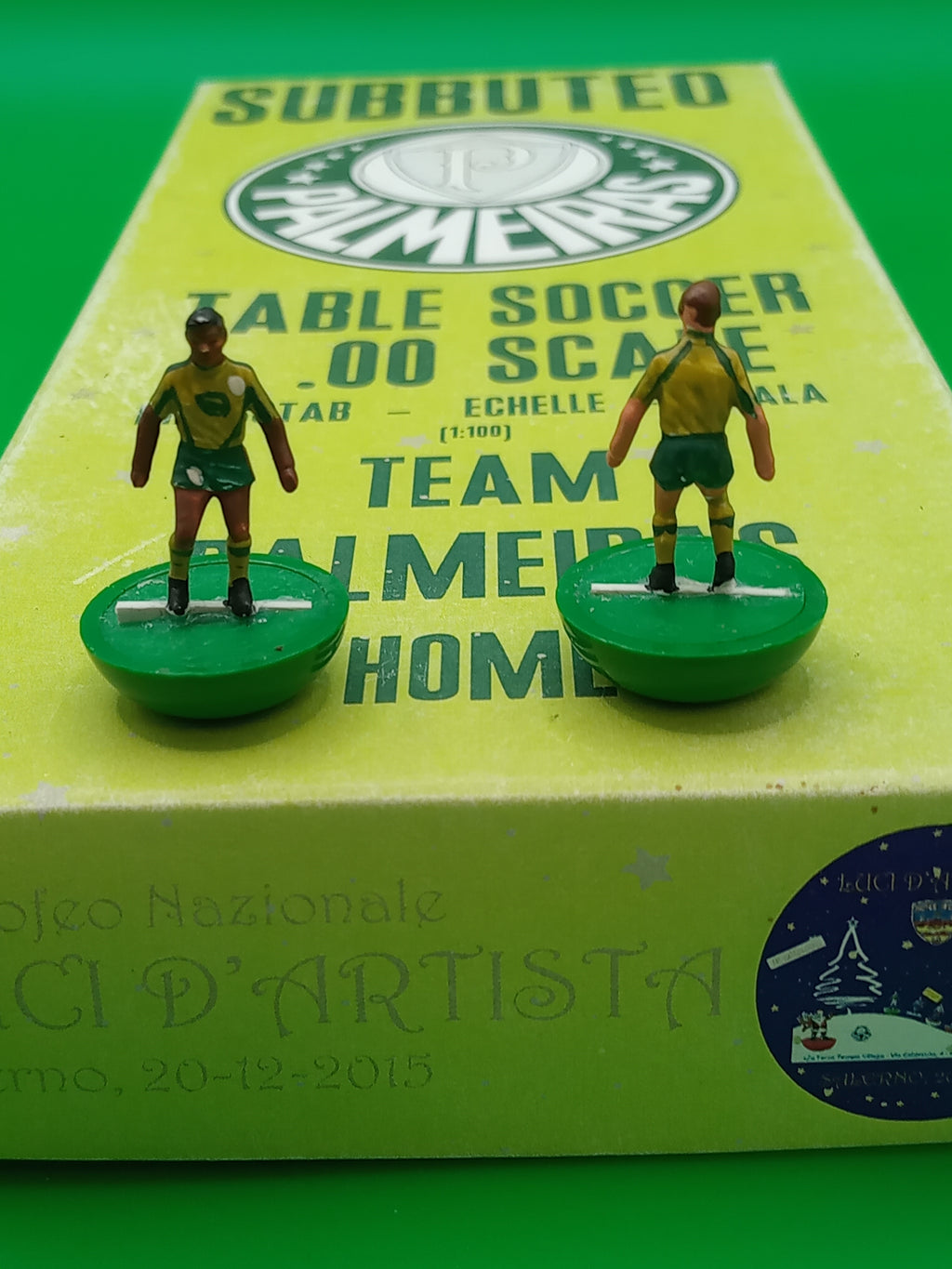 Subbuteo squadra hw Palmeiras 2nd - dipinta a mano