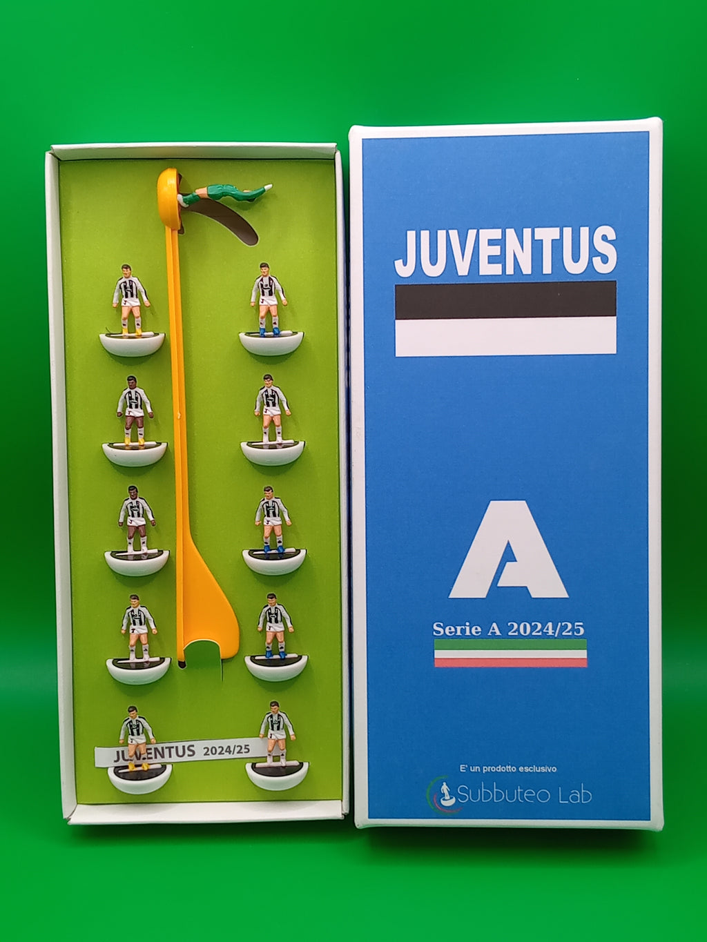 Subbuteo squadra hw Juventus 2024/2025 - dipinta a mano
