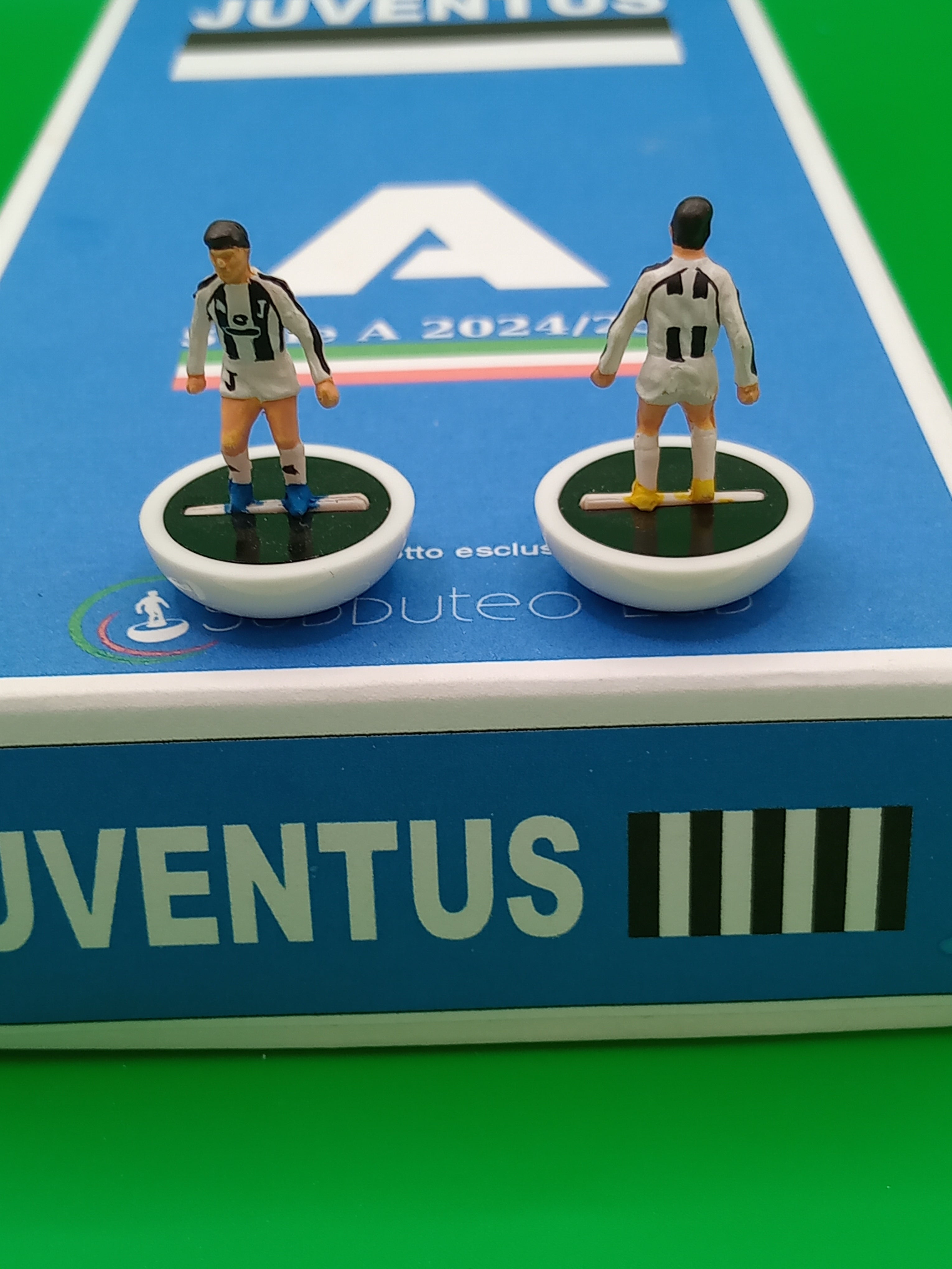 Subbuteo squadra hw Juventus 2024/2025 - dipinta a mano