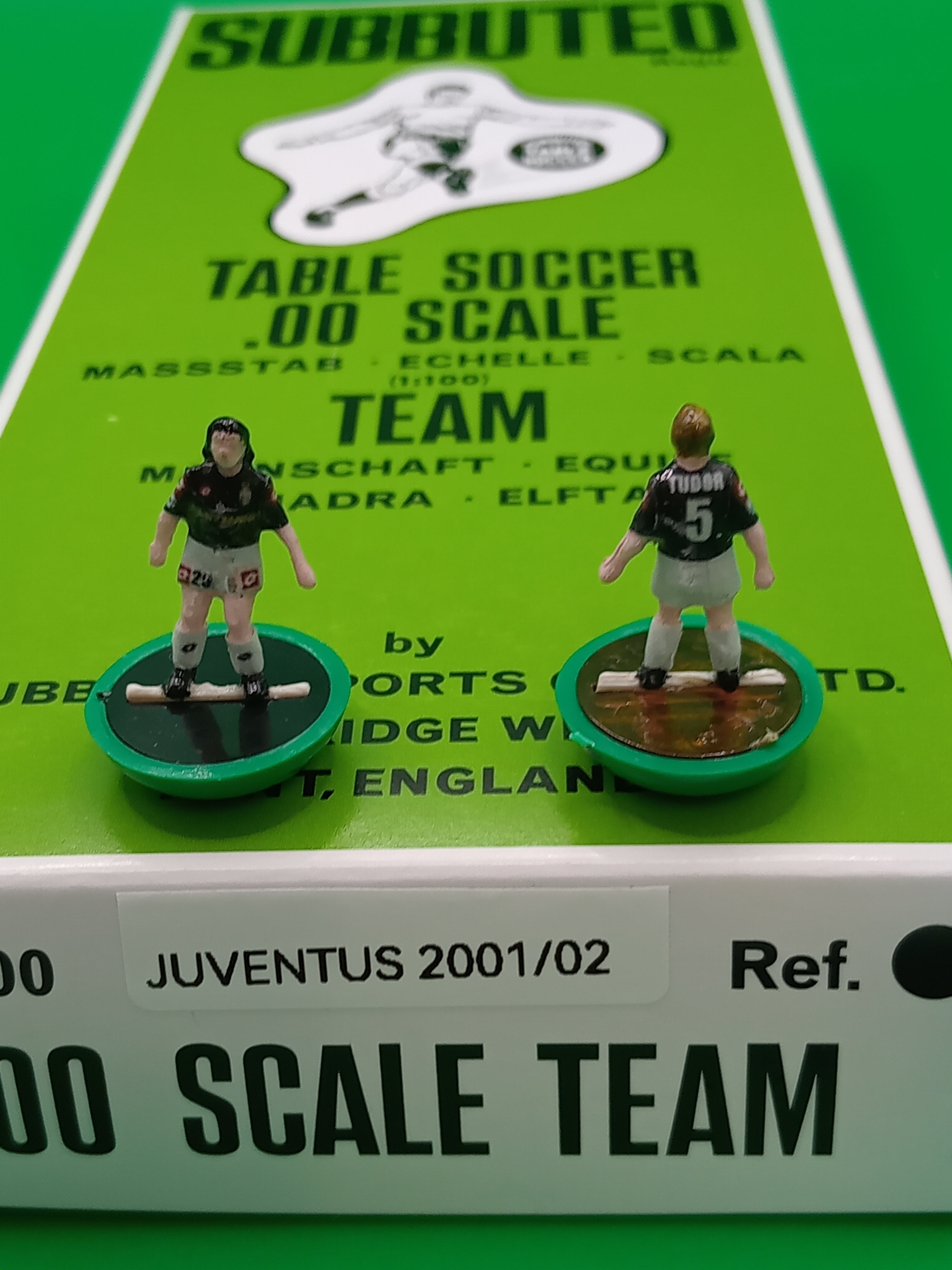 Subbuteo squadra hw Juventus 2001/2002 - in decals