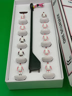 Subbuteo squadra hw Juventus 2nd 2023/2024 - dipinta a mano