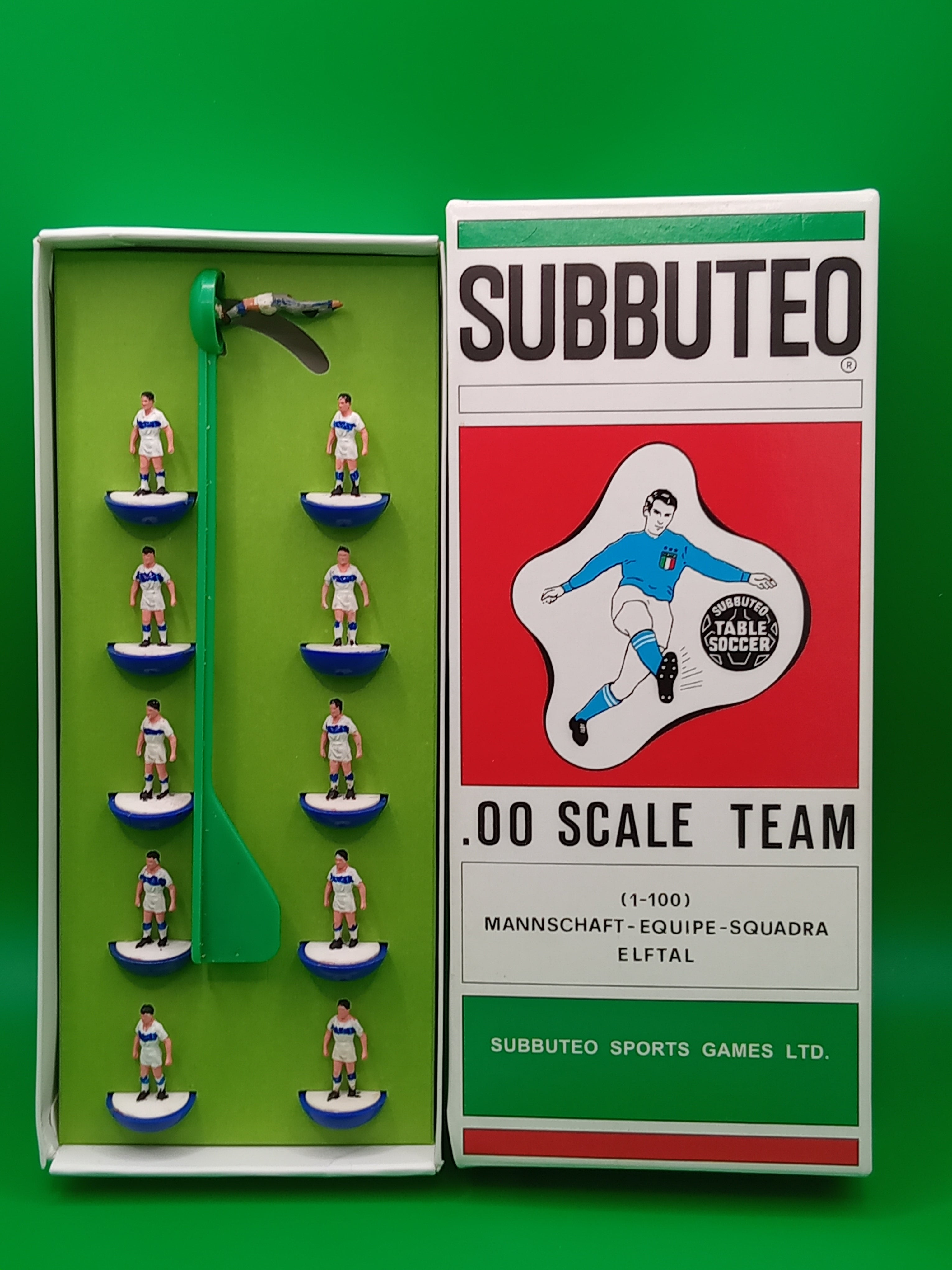Subbuteo squadra Walker Italia 2nd 1974 -  ridipinta