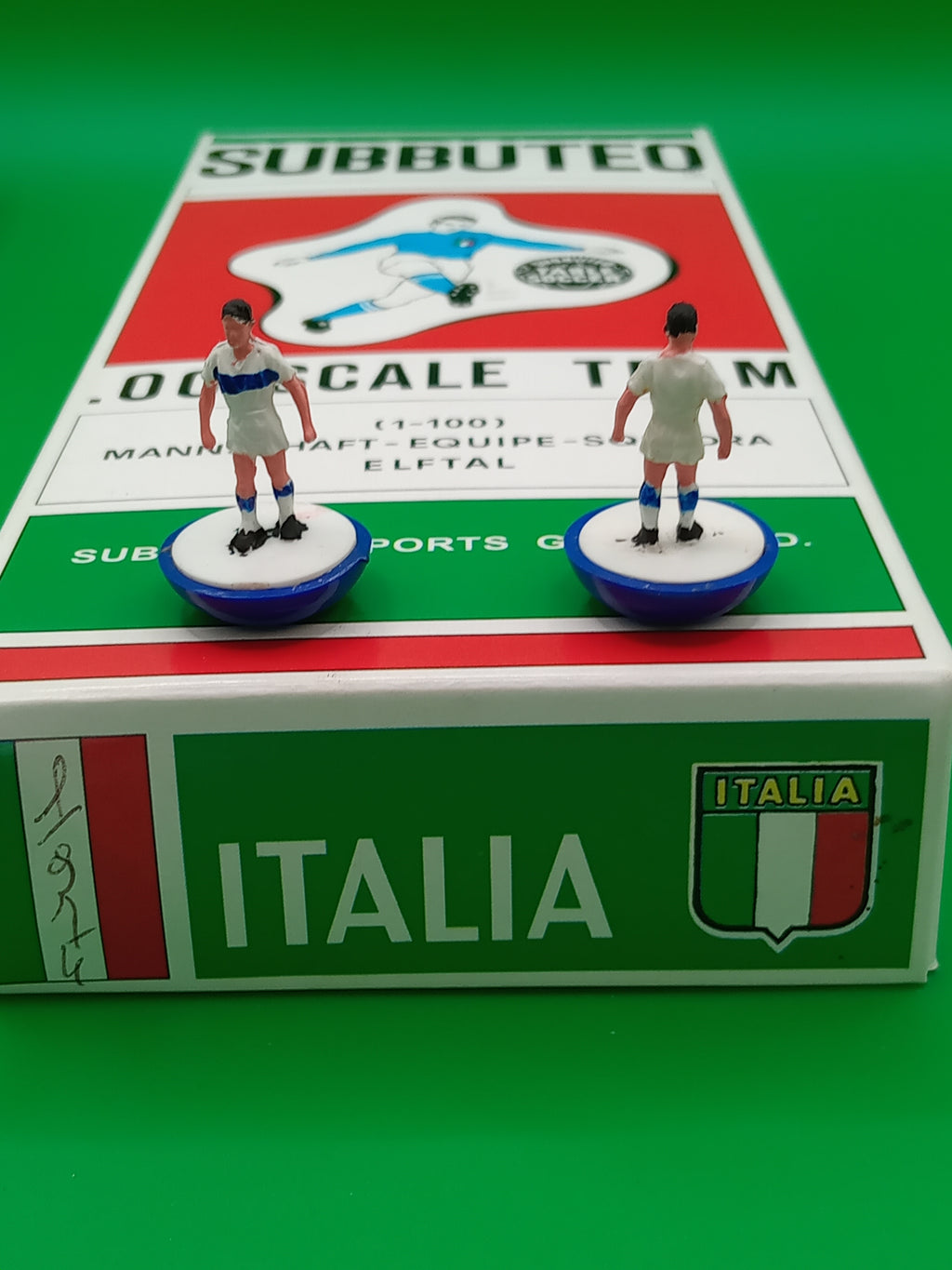 Subbuteo squadra Walker Italia 2nd 1974 -  ridipinta
