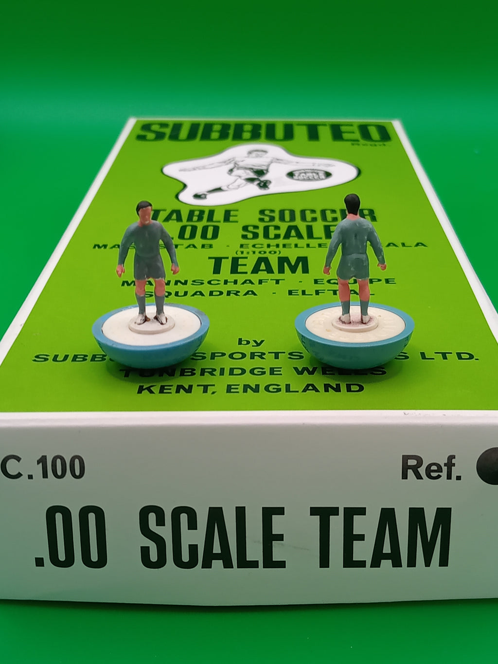 Subbuteo squadra lw Inghilterra 2nd 1970 -  ridipinta