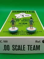 Subbuteo squadra lw Inghilterra 2nd 1970 -  ridipinta