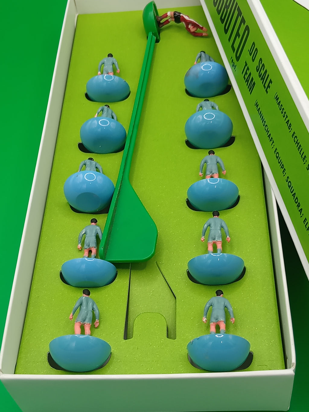 Subbuteo squadra lw Inghilterra 2nd 1970 -  ridipinta