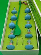 Subbuteo squadra lw Inghilterra 2nd 1970 -  ridipinta