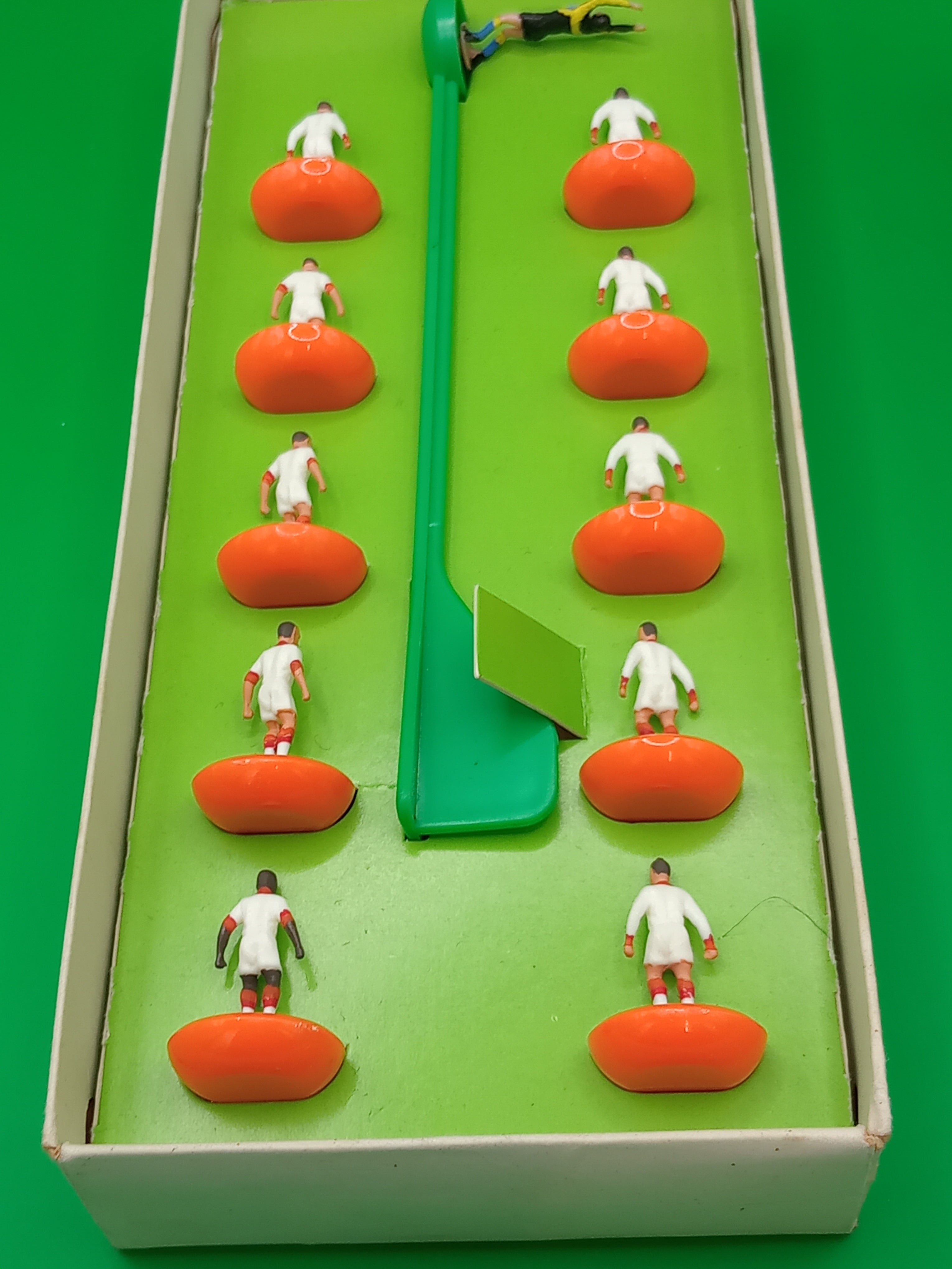 Subbuteo squadra lw Roma 2nd 1984/85  -  ridipinta