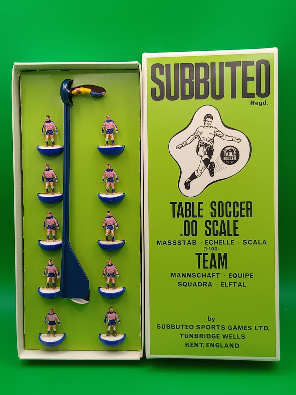 Subbuteo squadra hw Amburgo 2nd - ridipinta