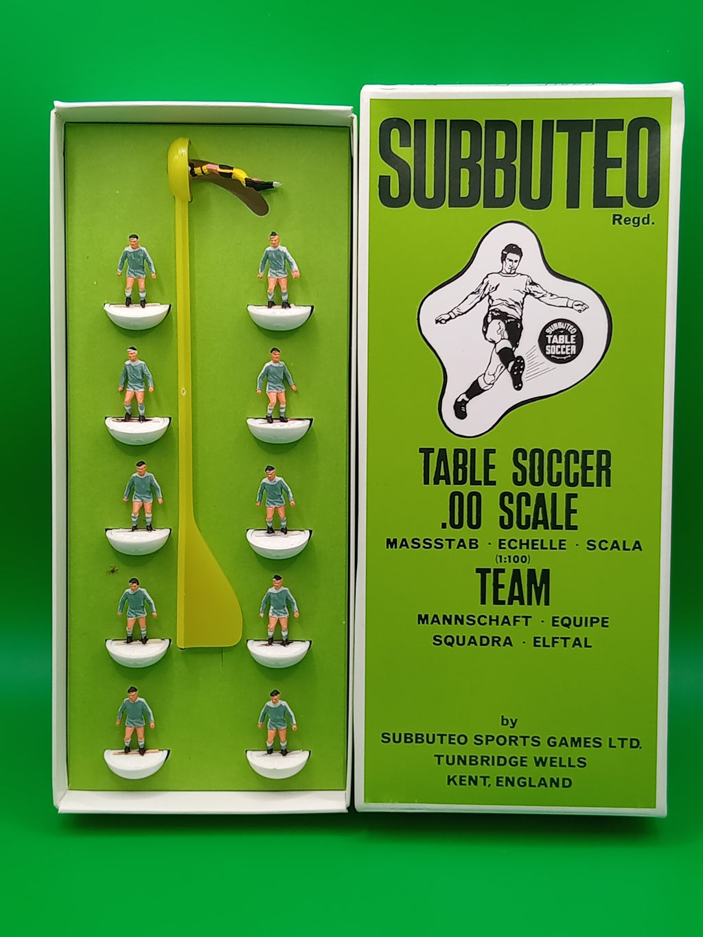 Subbuteo squadra hw Manchester City - ridipinta