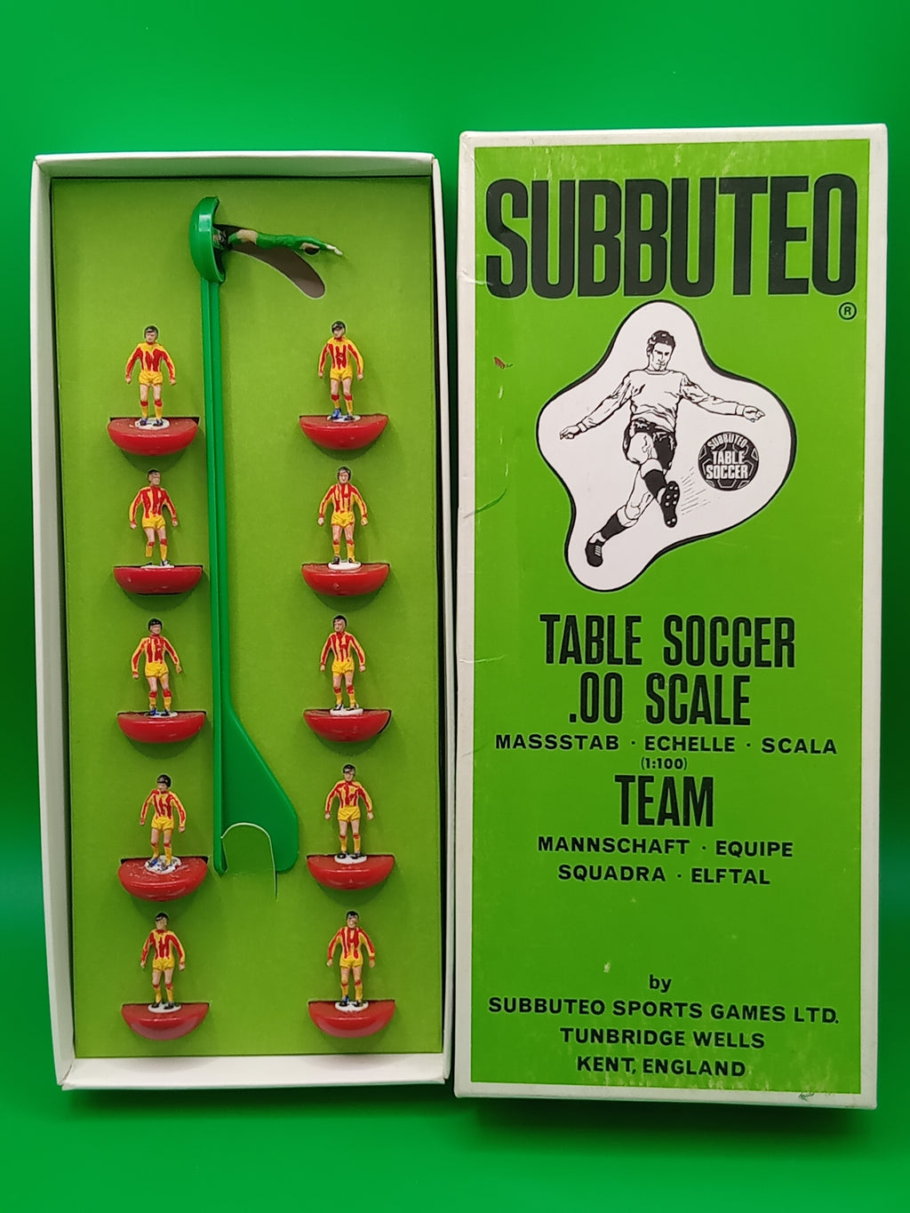 Subbuteo suqadra lw Liverpool away  - ridipinta