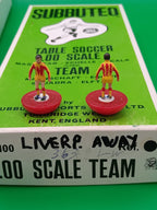 Subbuteo suqadra lw Liverpool away  - ridipinta
