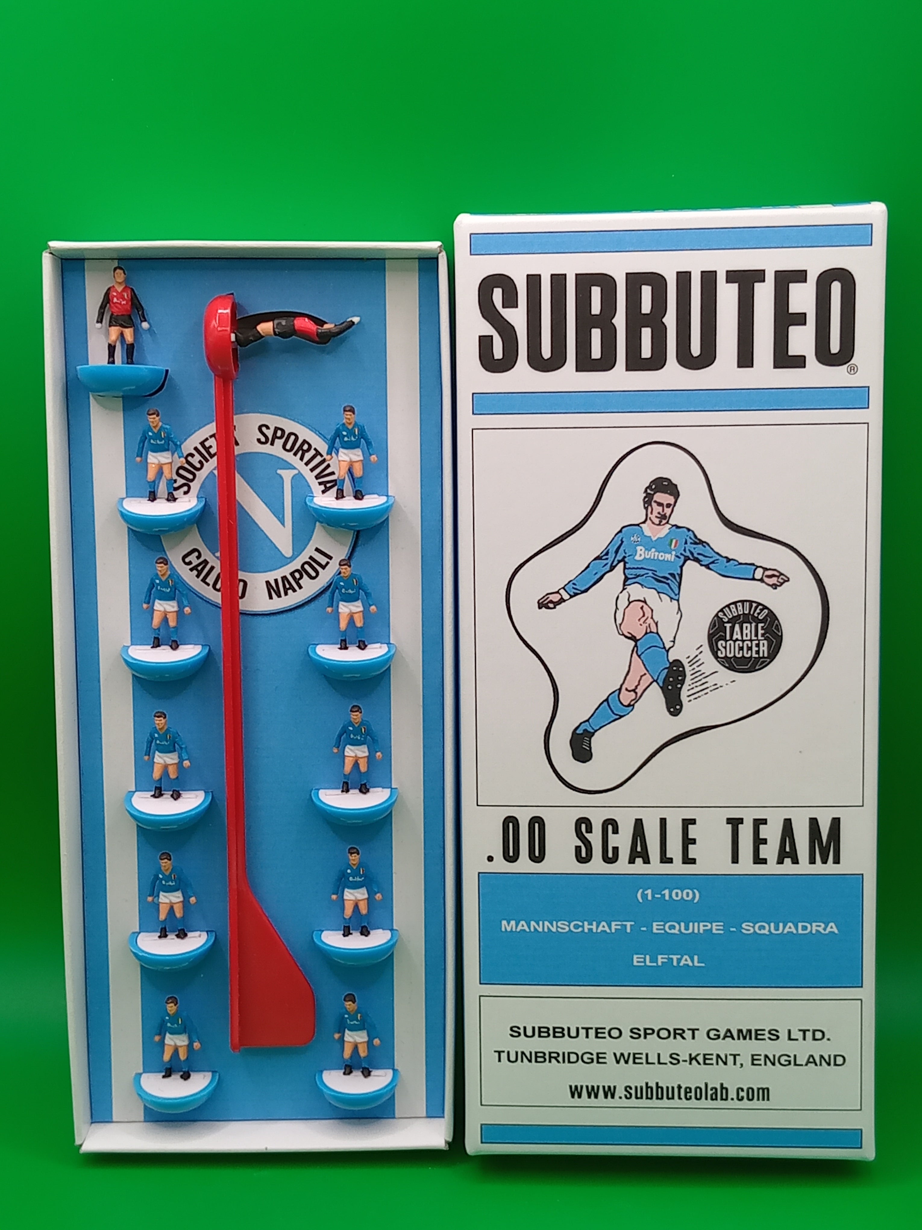 Subbuteolab squadra hw Napoli 1987/88 - dipinto a mano