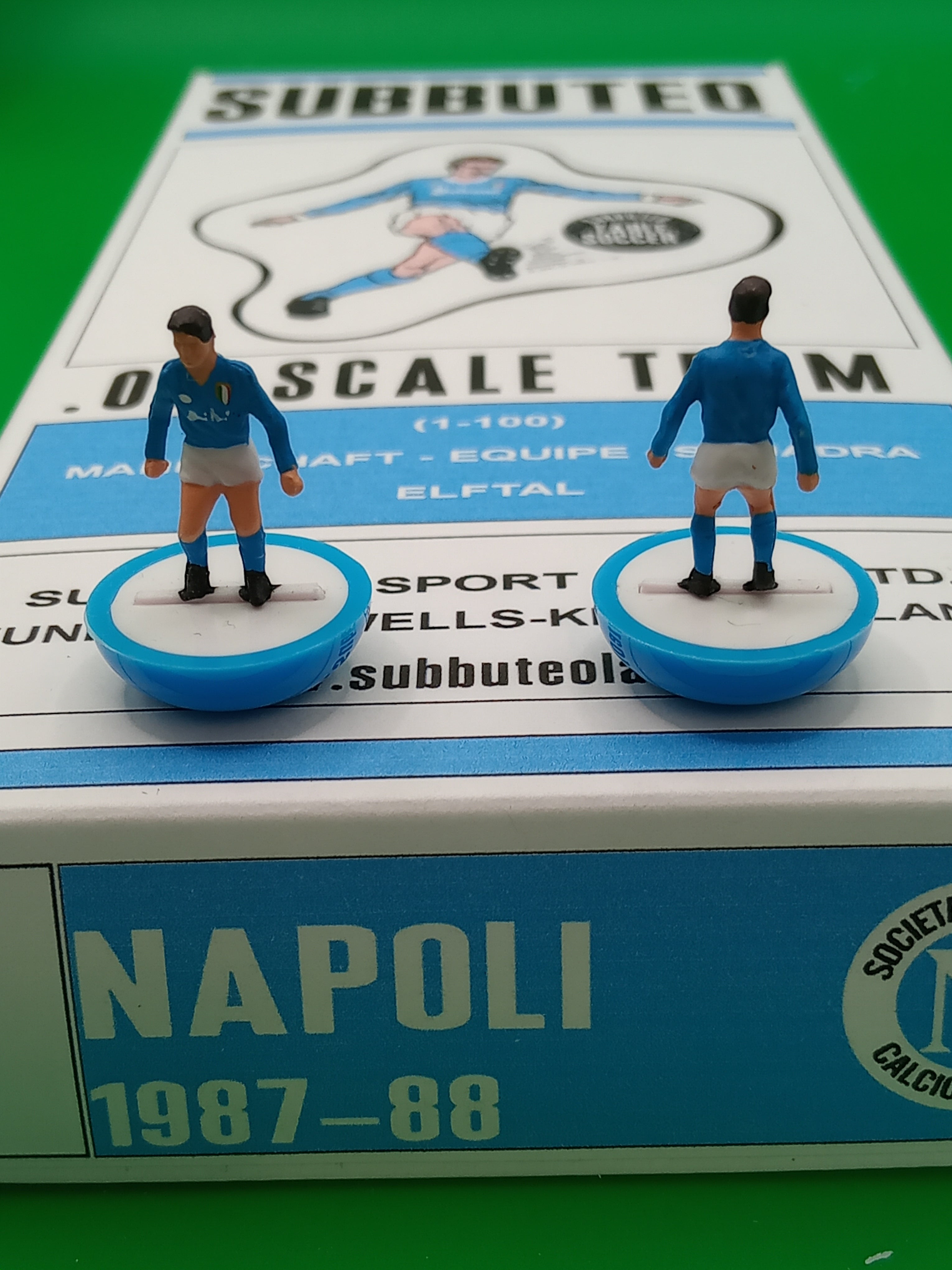 Subbuteolab squadra hw Napoli 1987/88 - dipinto a mano
