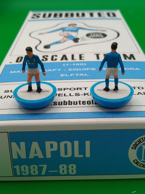 Subbuteolab squadra hw Napoli 1987/88 - dipinto a mano