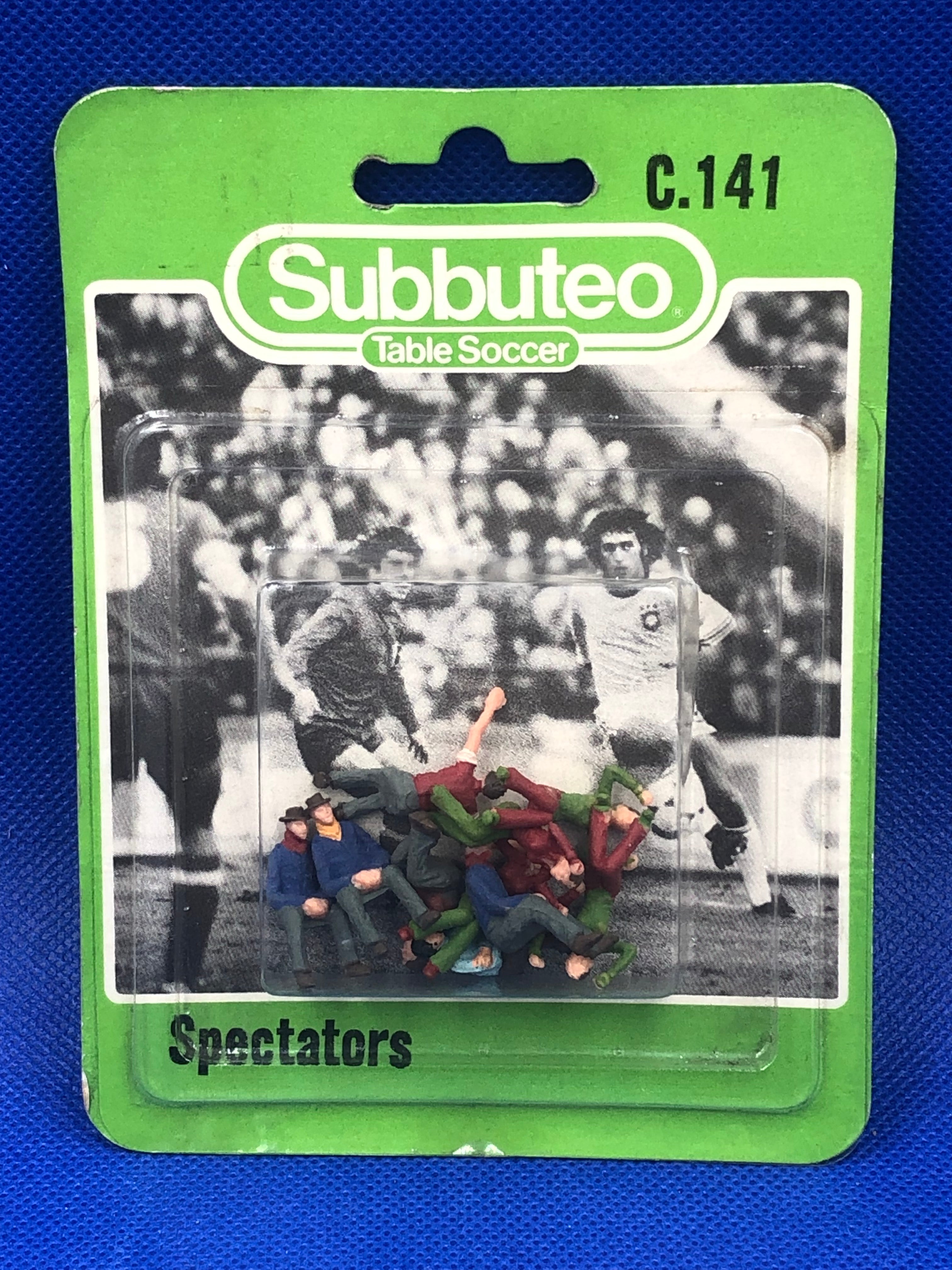 Subbuteo blister 10 spettatori originali dipinti C141 A