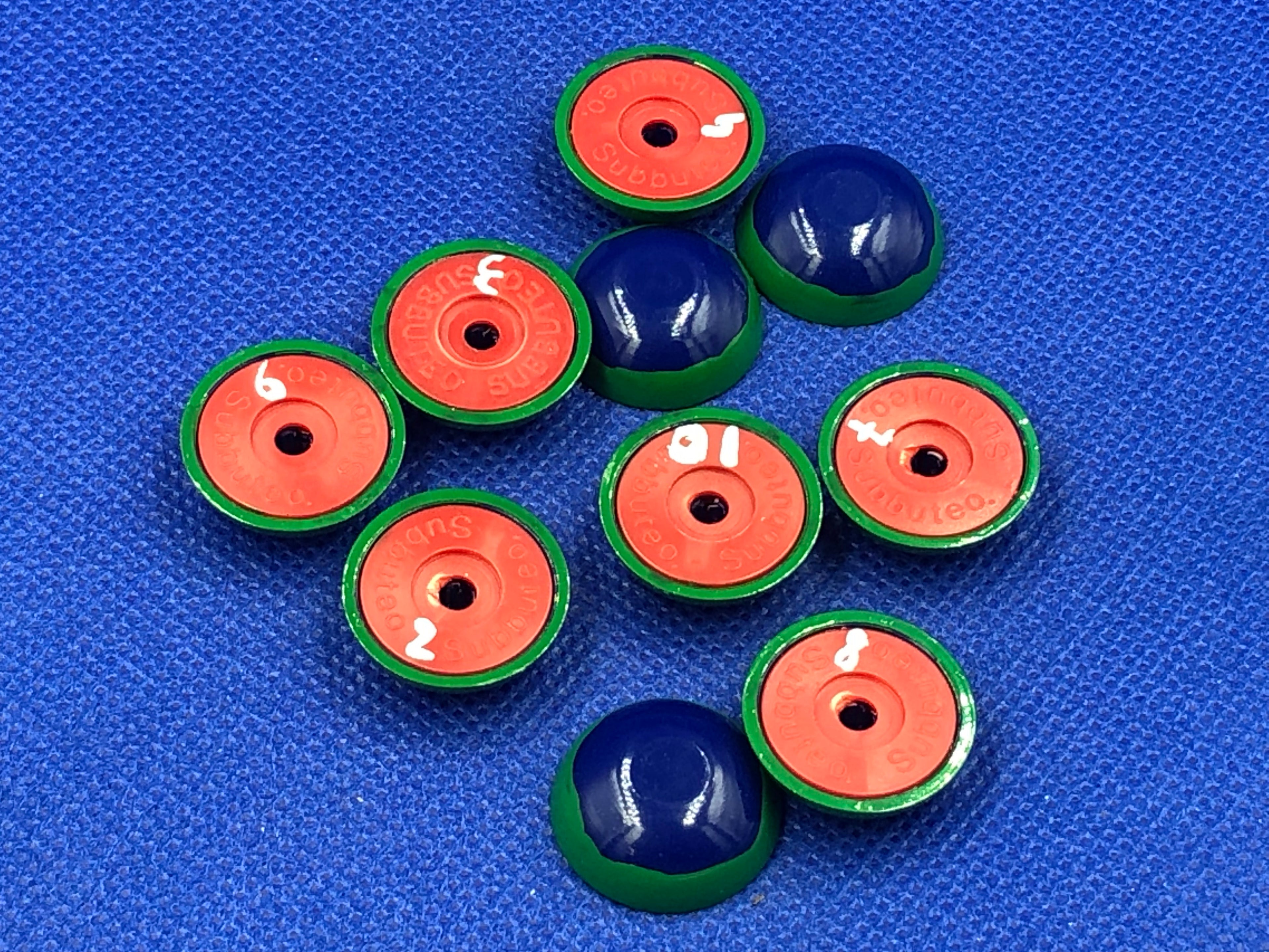 Subbuteo kit 10 basi lw originali - Ridipinte