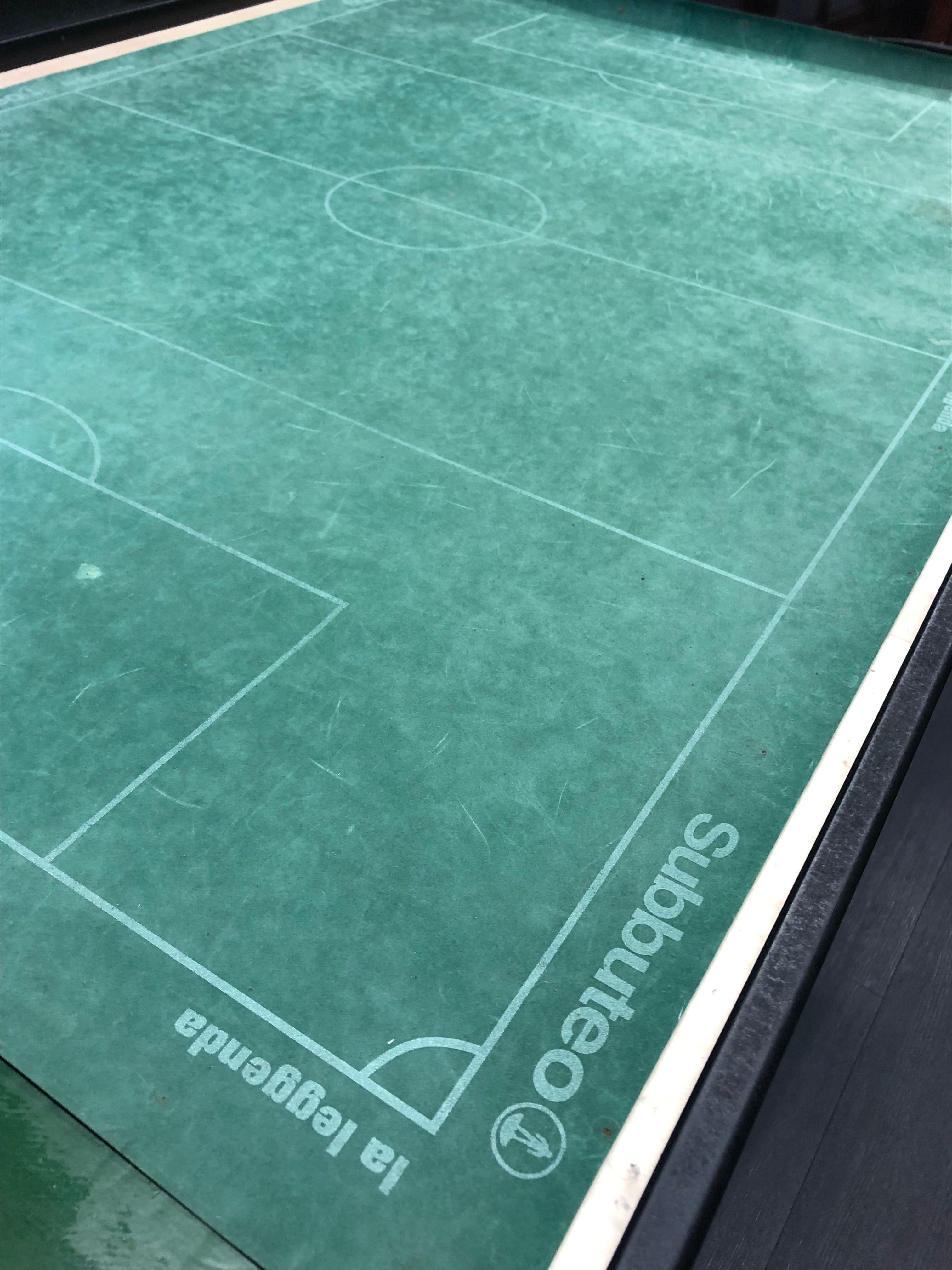 Subbuteo campo gommato serie 'La Leggenda' - Macchiato