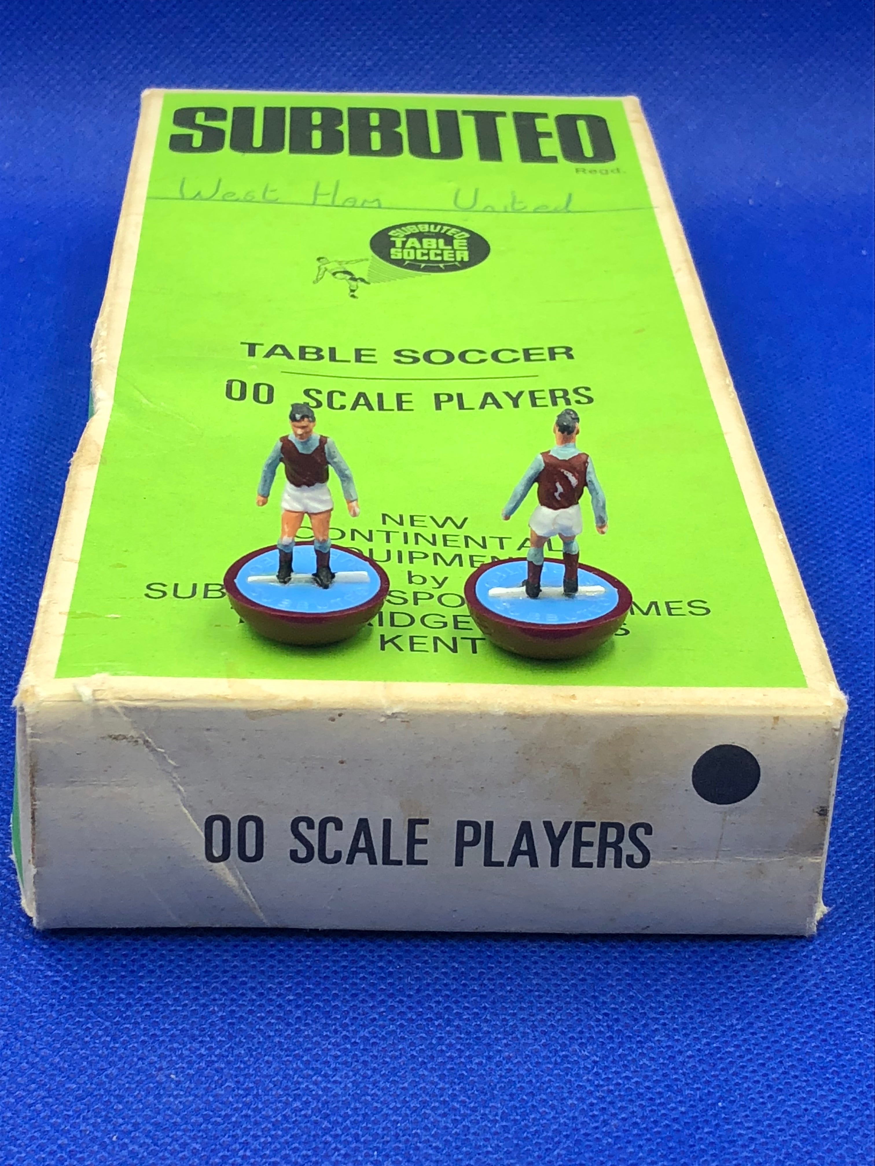 Subbuteo squadra hw West Ham ref 007
