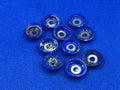 Subbuteo kit 10 basi hw originali prive di inner - Blu