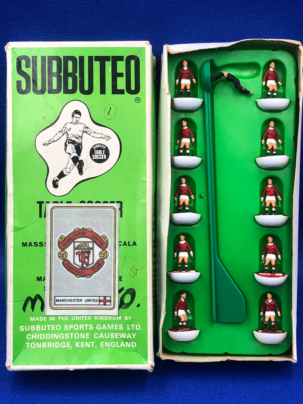 Subbuteo squadra HW Manchester United ref 100